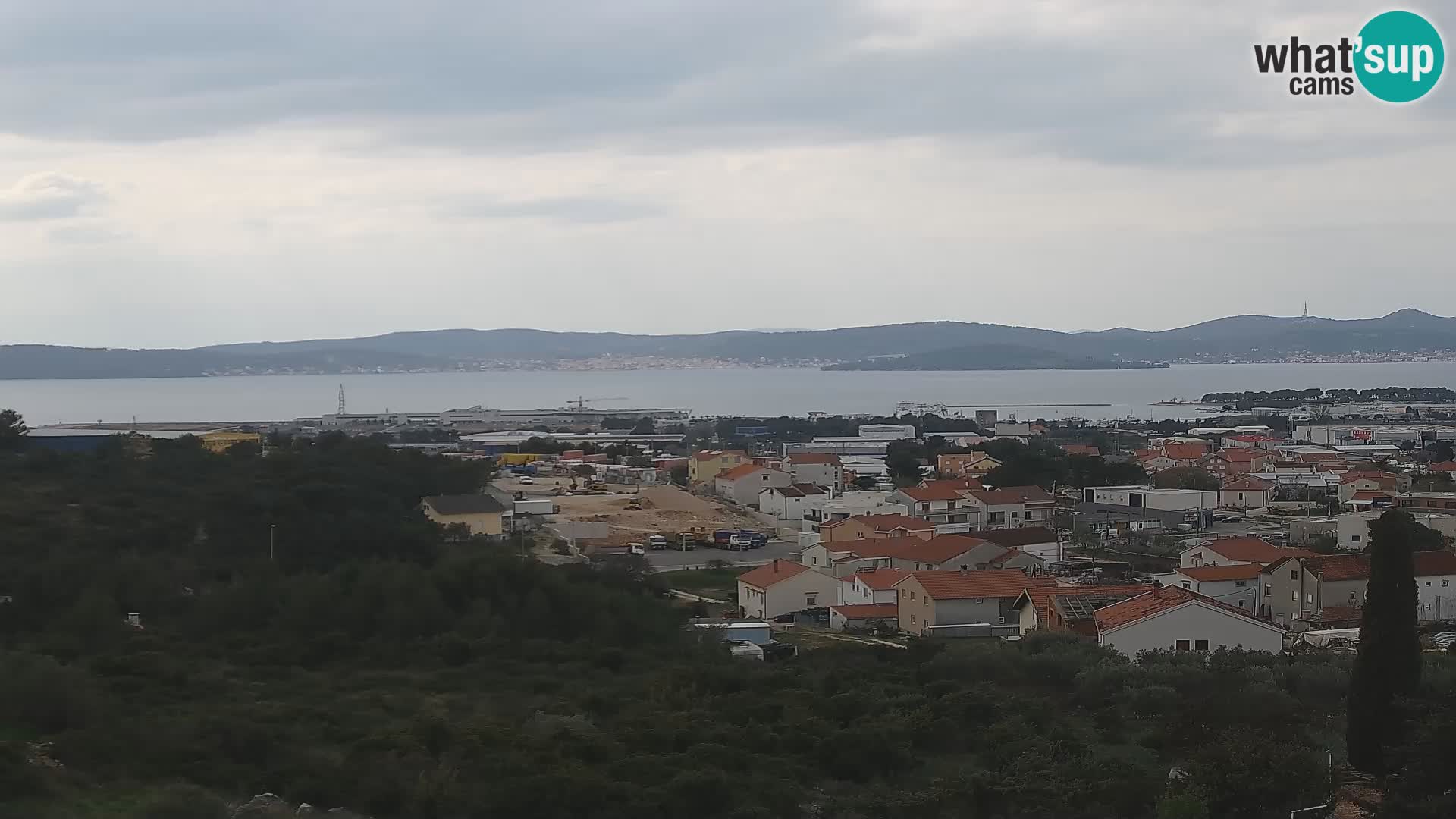 Zadar Port Gazenica Webcam Panorama, Zadar, Croatia