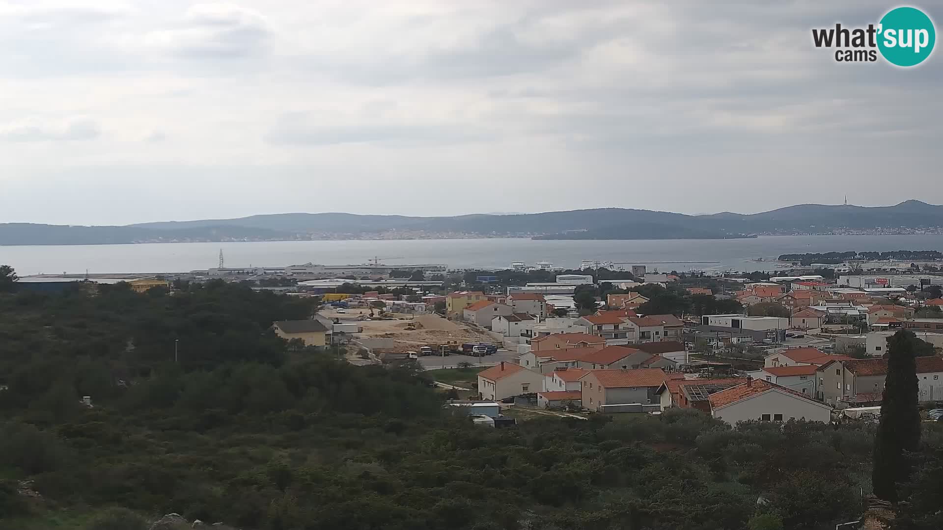 Zadar Port Gazenica Webcam Panorama, Zadar, Croatia
