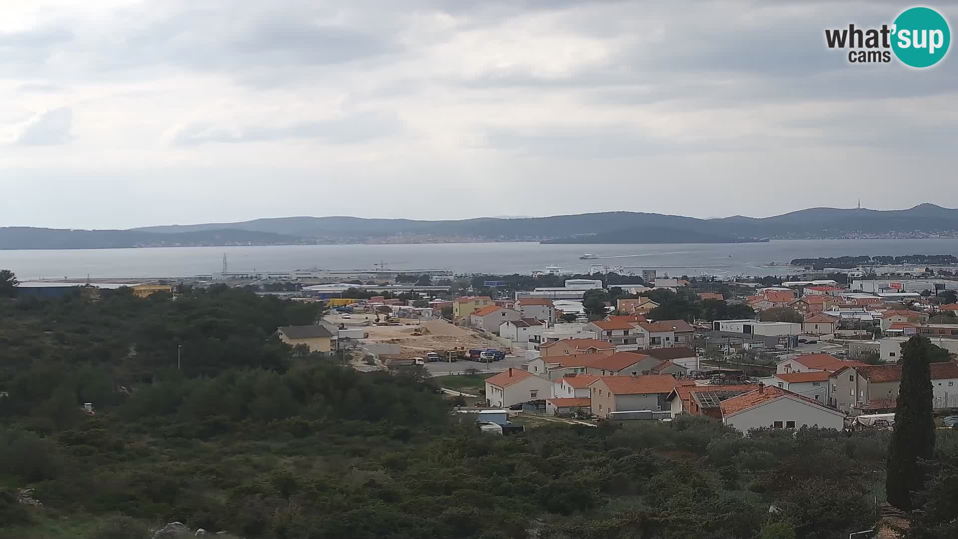 Zadar Port Gazenica Webcam Panorama, Zadar, Croatia