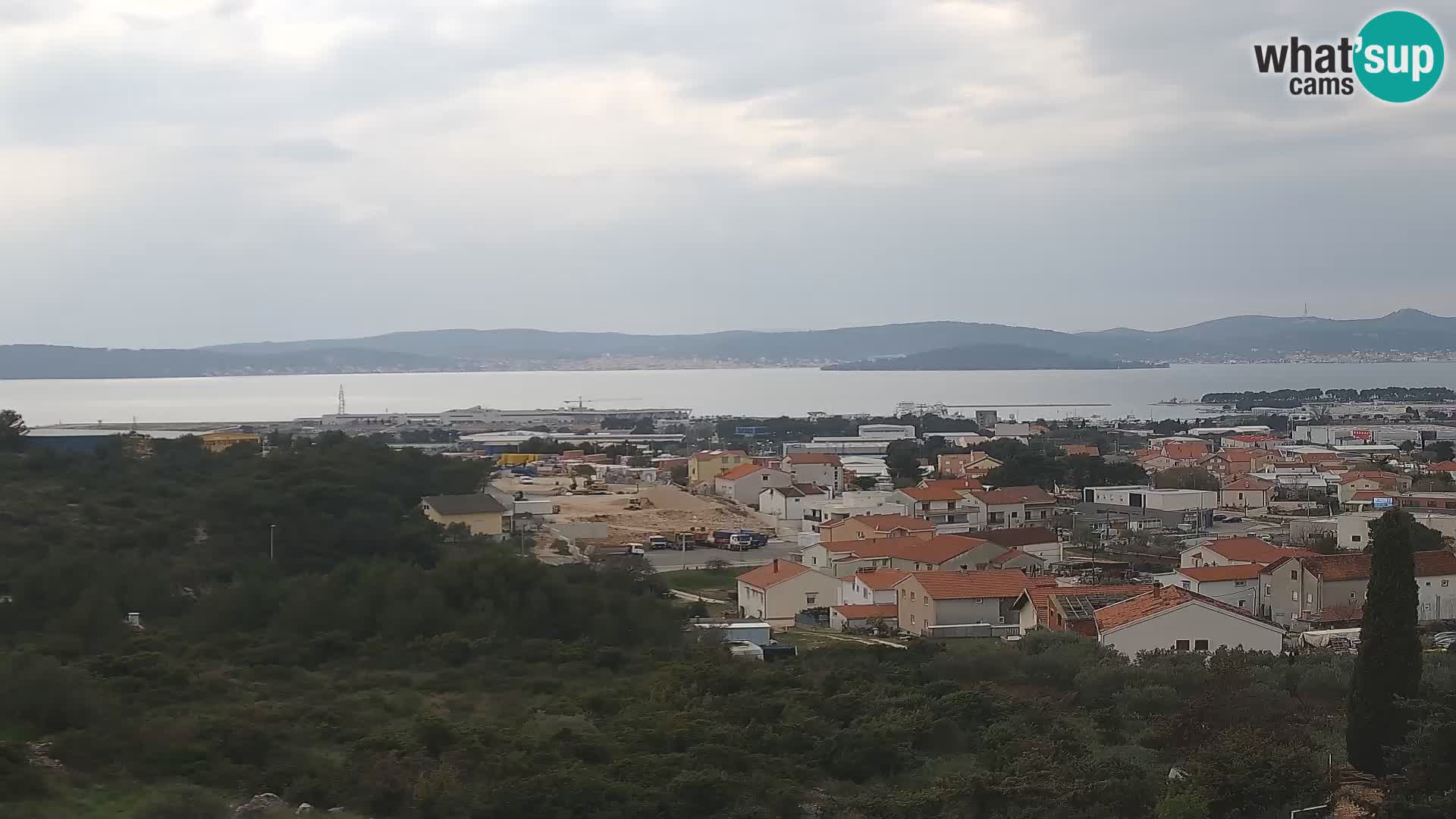 Zadar Port Gazenica Webcam Panorama, Zadar, Croatia