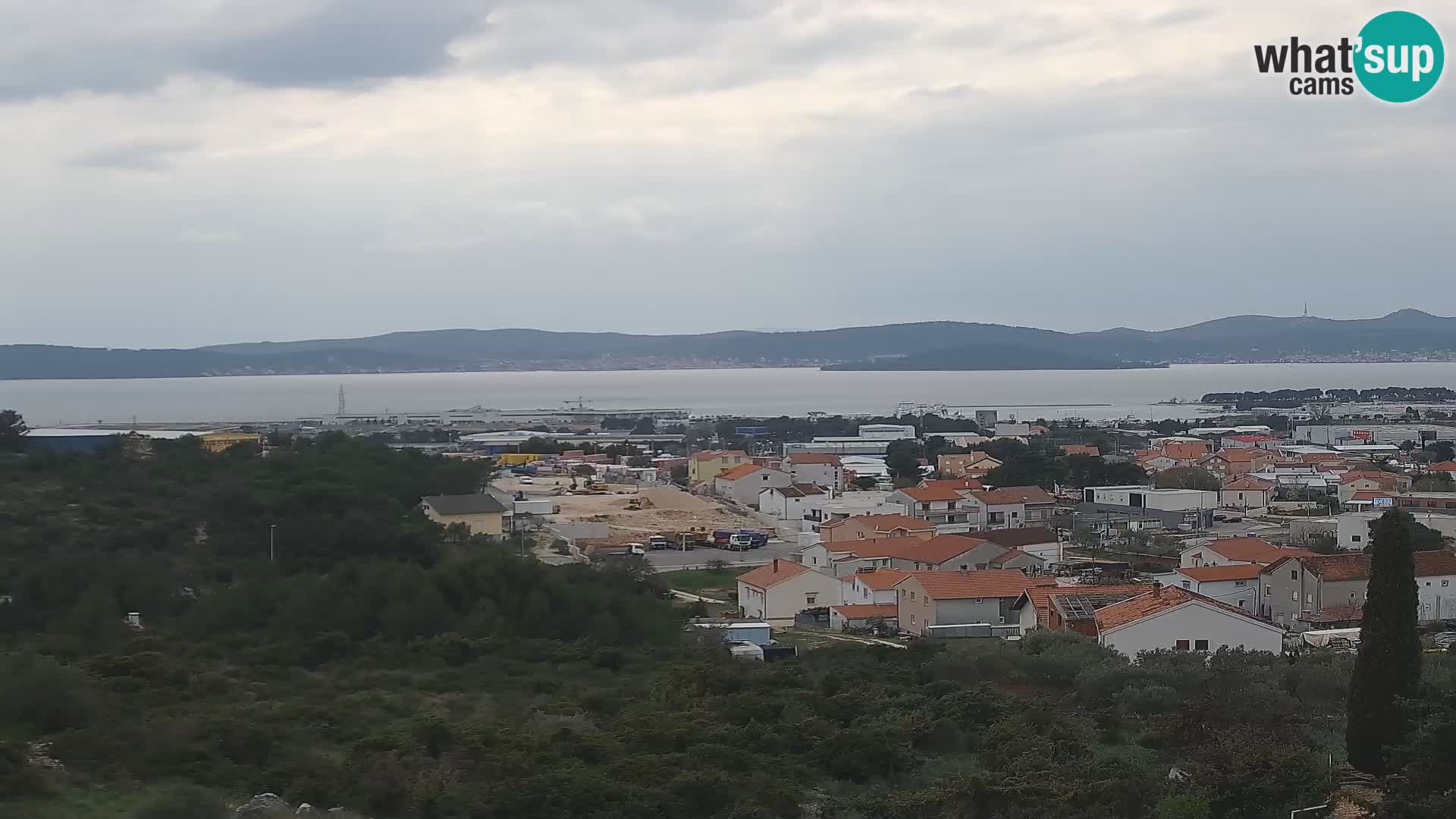 Zadar Port Gazenica Webcam Panorama, Zadar, Croatia
