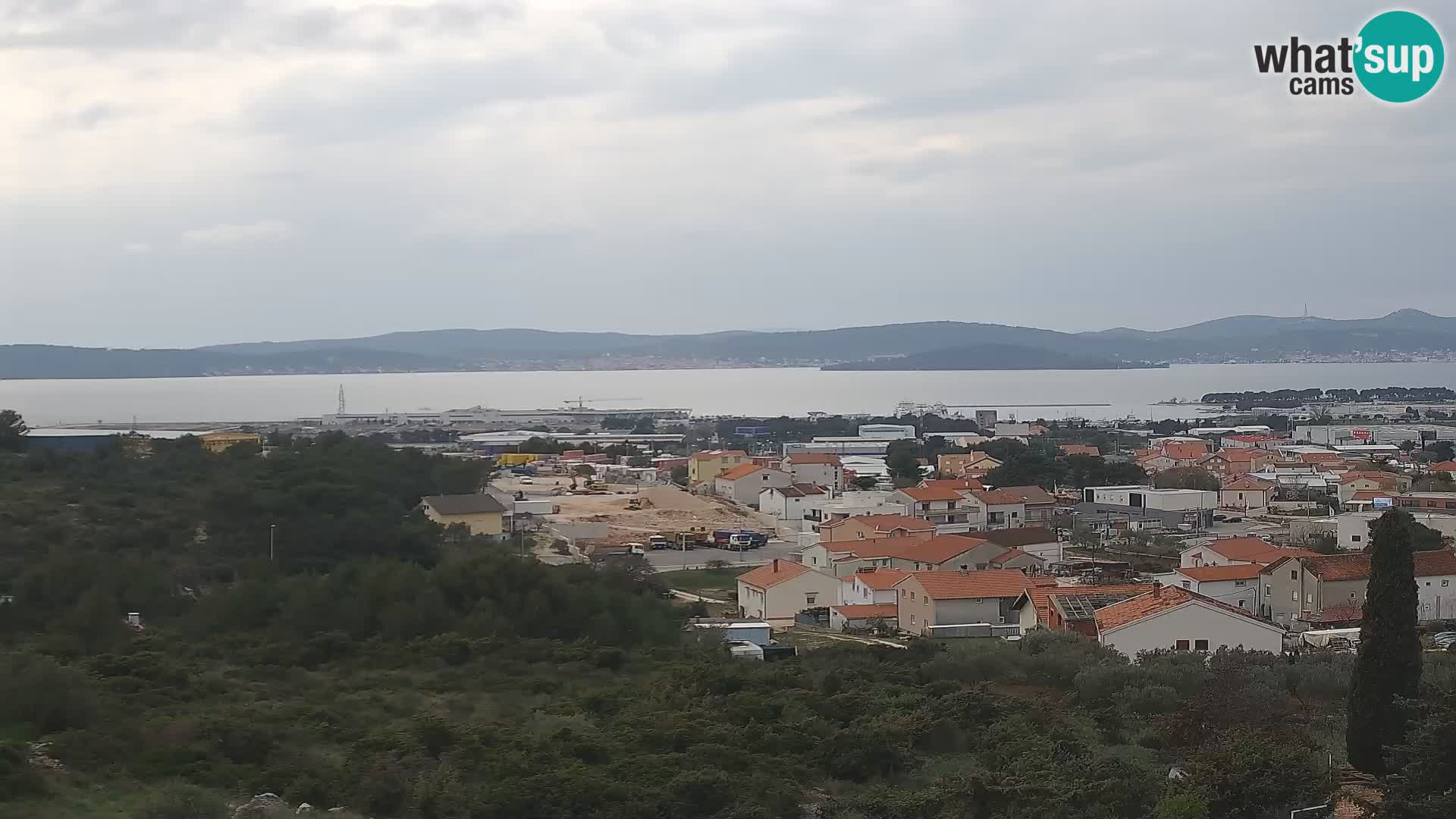 Zadar Port Gazenica Webcam Panorama, Zadar, Croatia