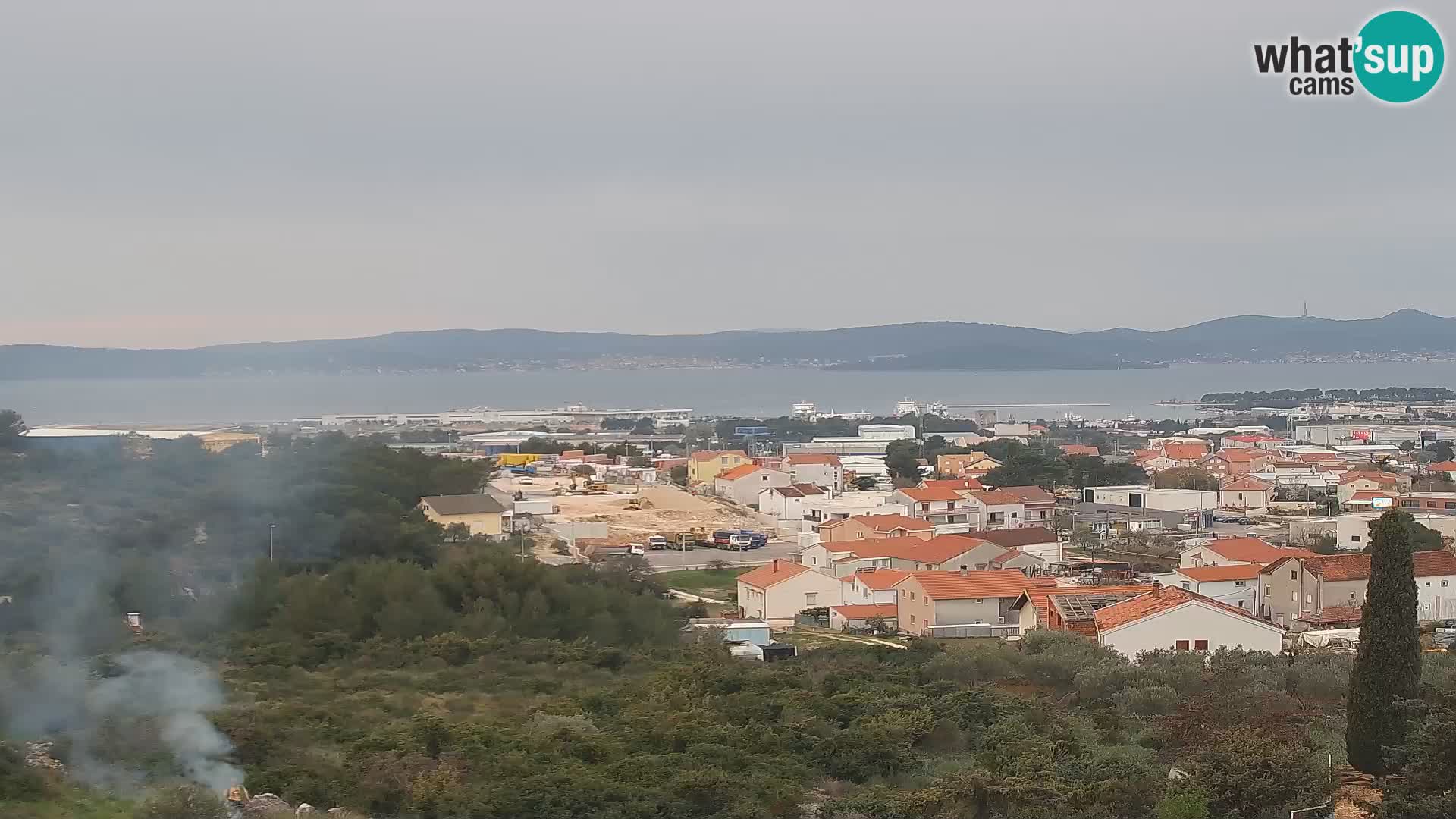 Zadar Port Gazenica Webcam Panorama, Zadar, Kroatien
