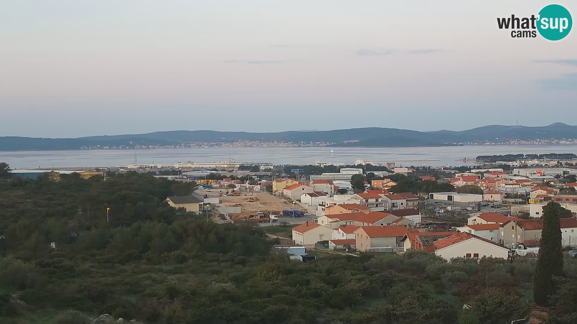 Zadar Port Gazenica Webcam Panorama, Zadar, Croatia