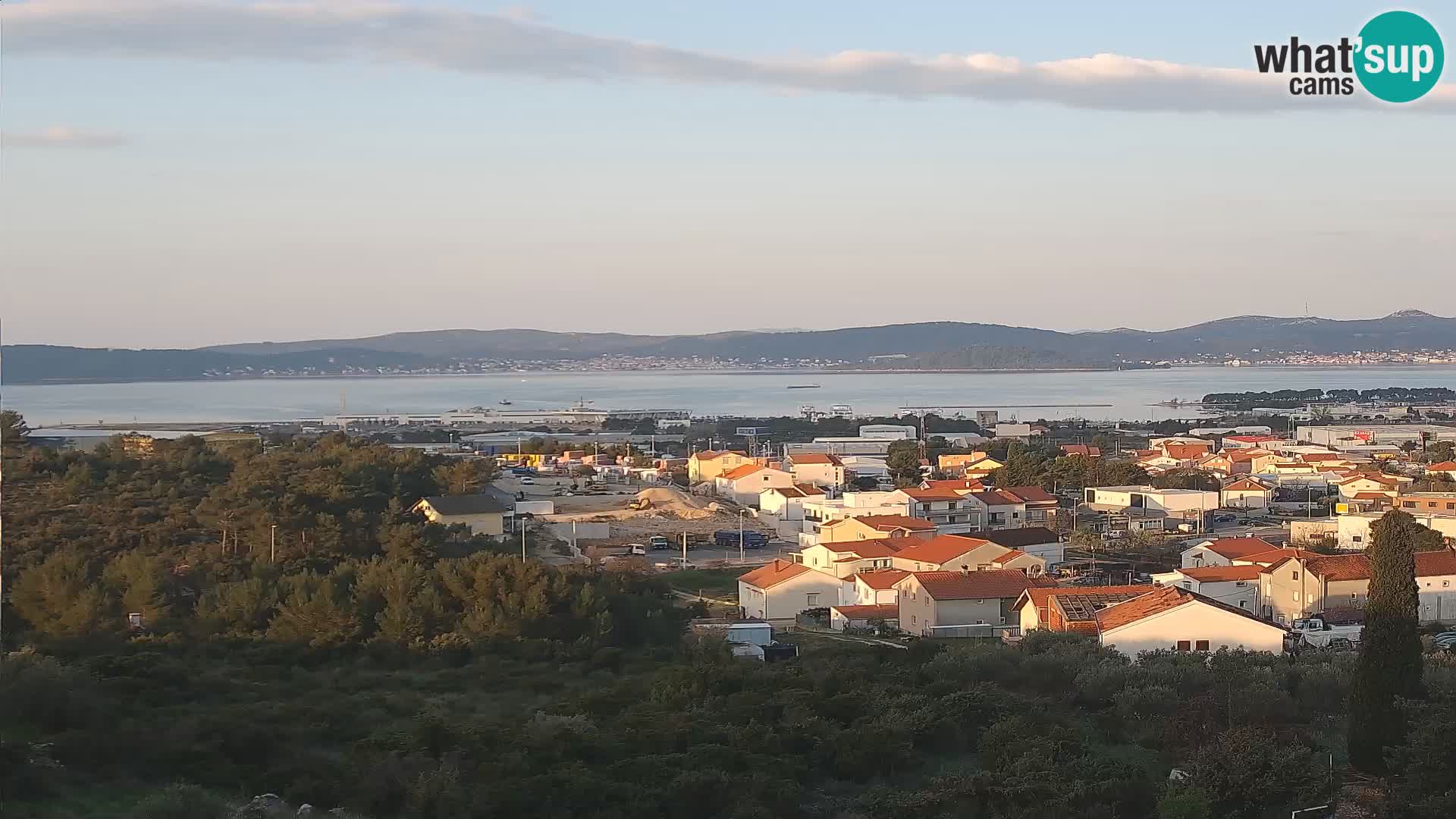 Zadar Port Gazenica Webcam Panorama, Zadar, Croatia