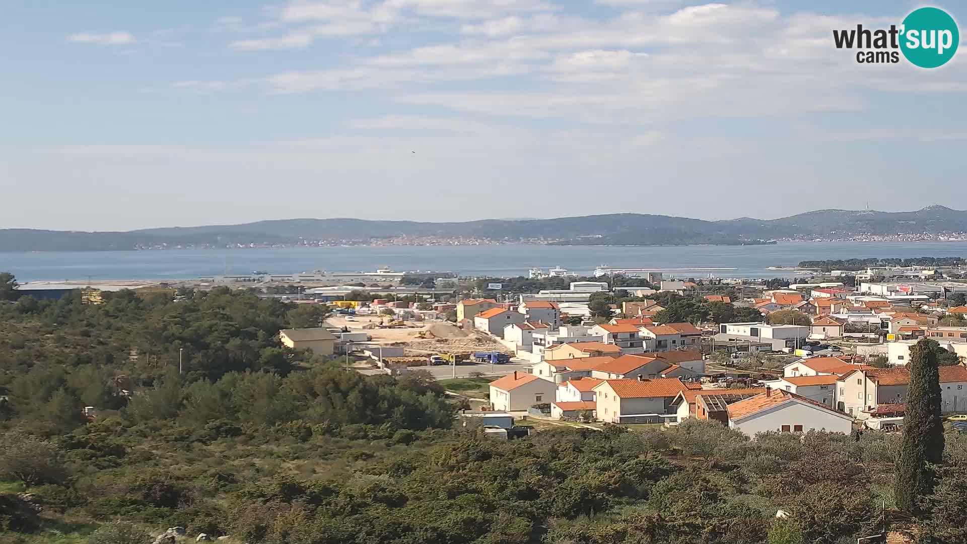 Zadar Port Gazenica Webcam Panorama, Zadar, Croatie