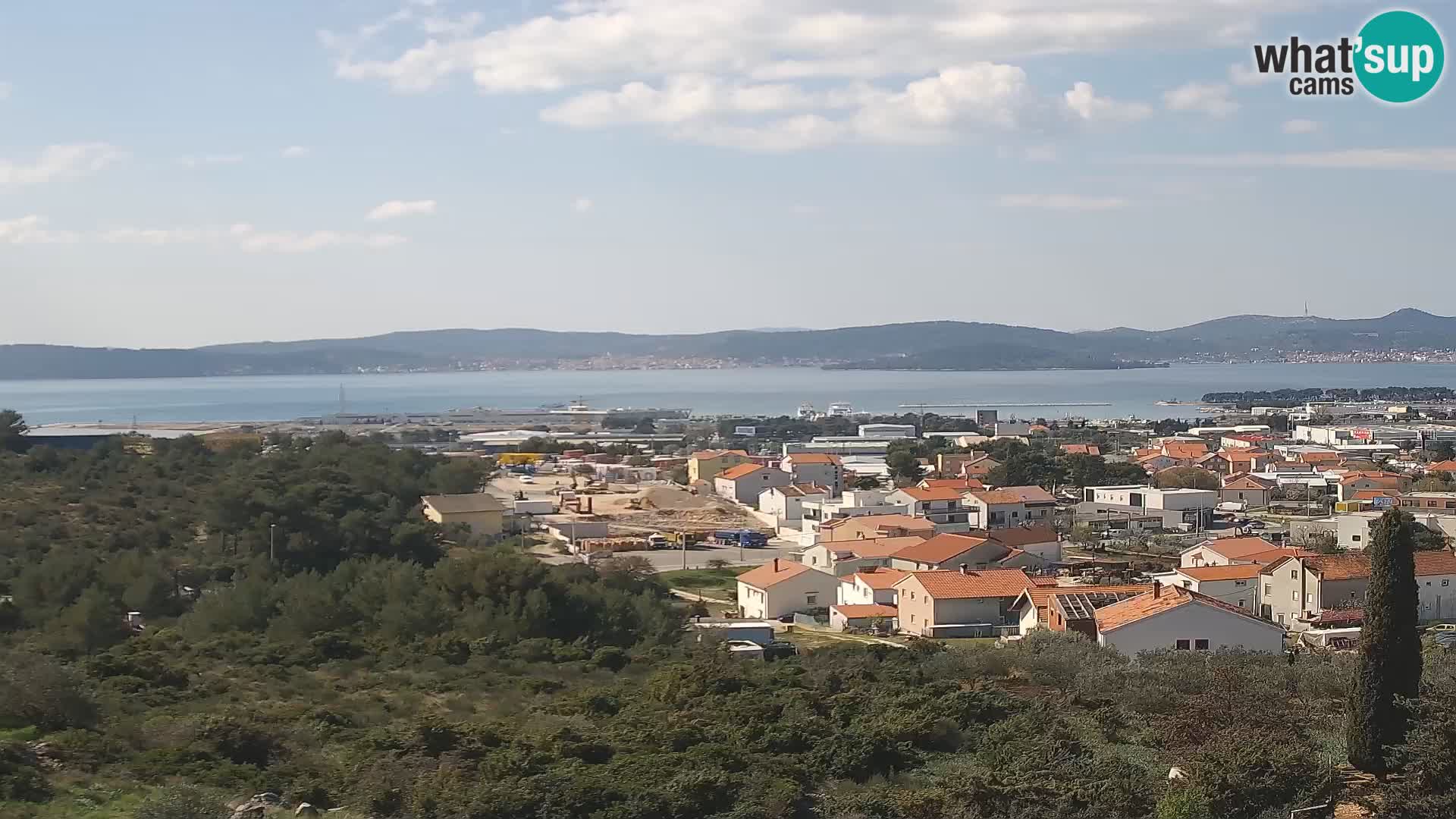 Zadar Port Gazenica Webcam Panorama, Zadar, Croatie