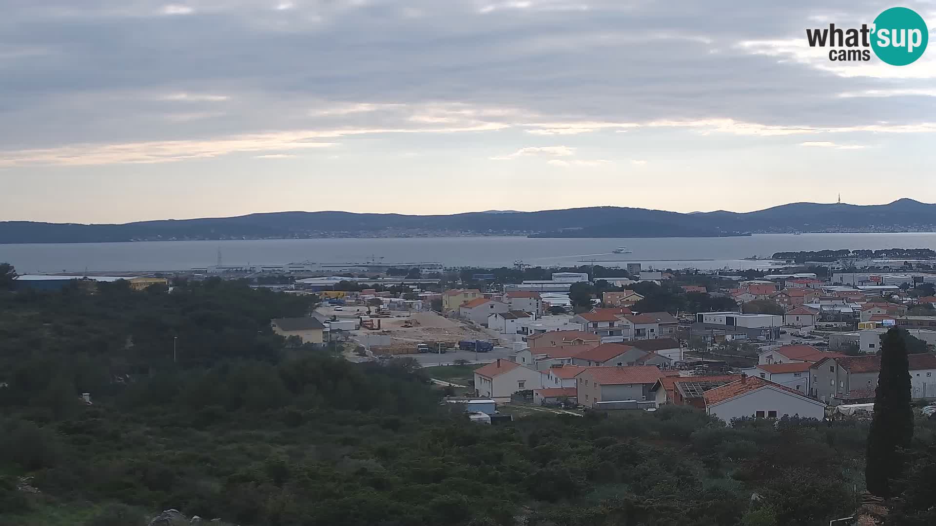 Zadar Port Gazenica Webcam Panorama, Zadar, Croatia