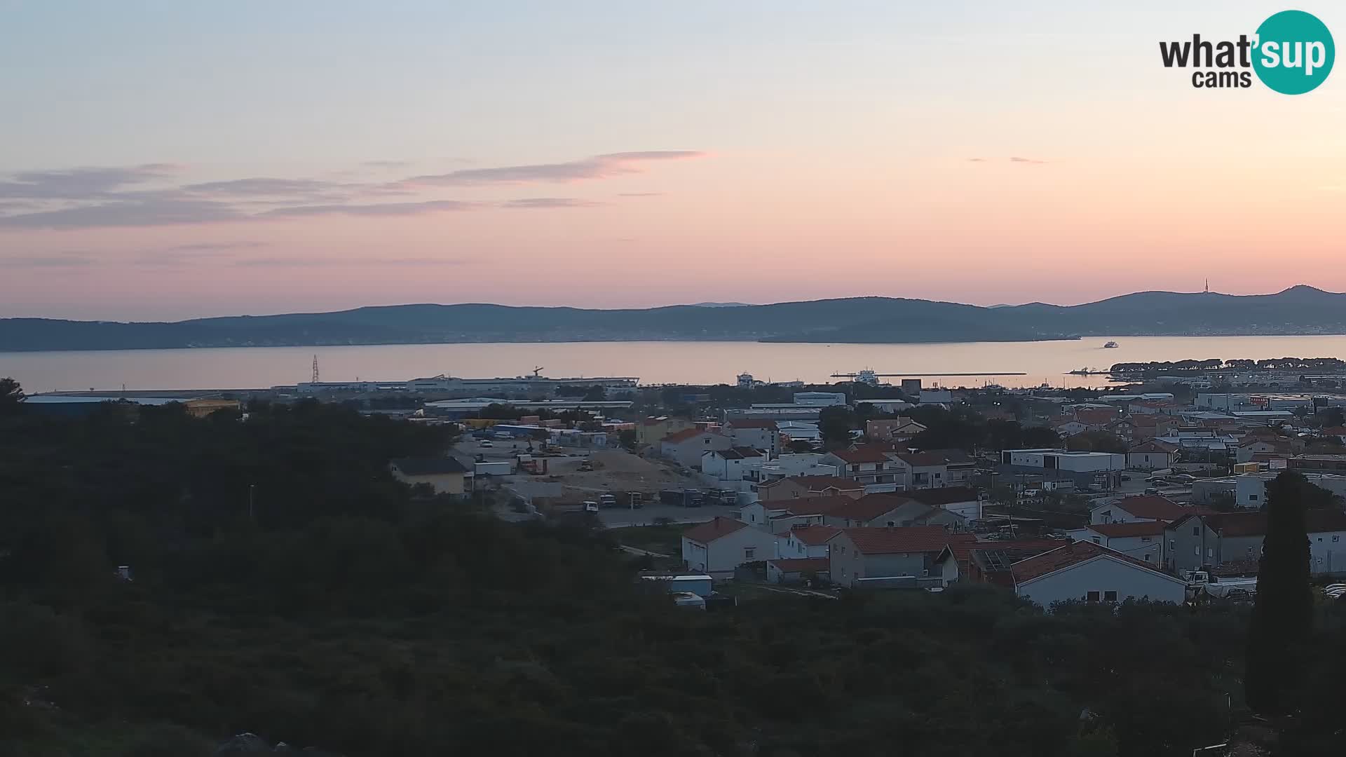 Zadar Port Gazenica Webcam Panorama, Zadar, Croatia