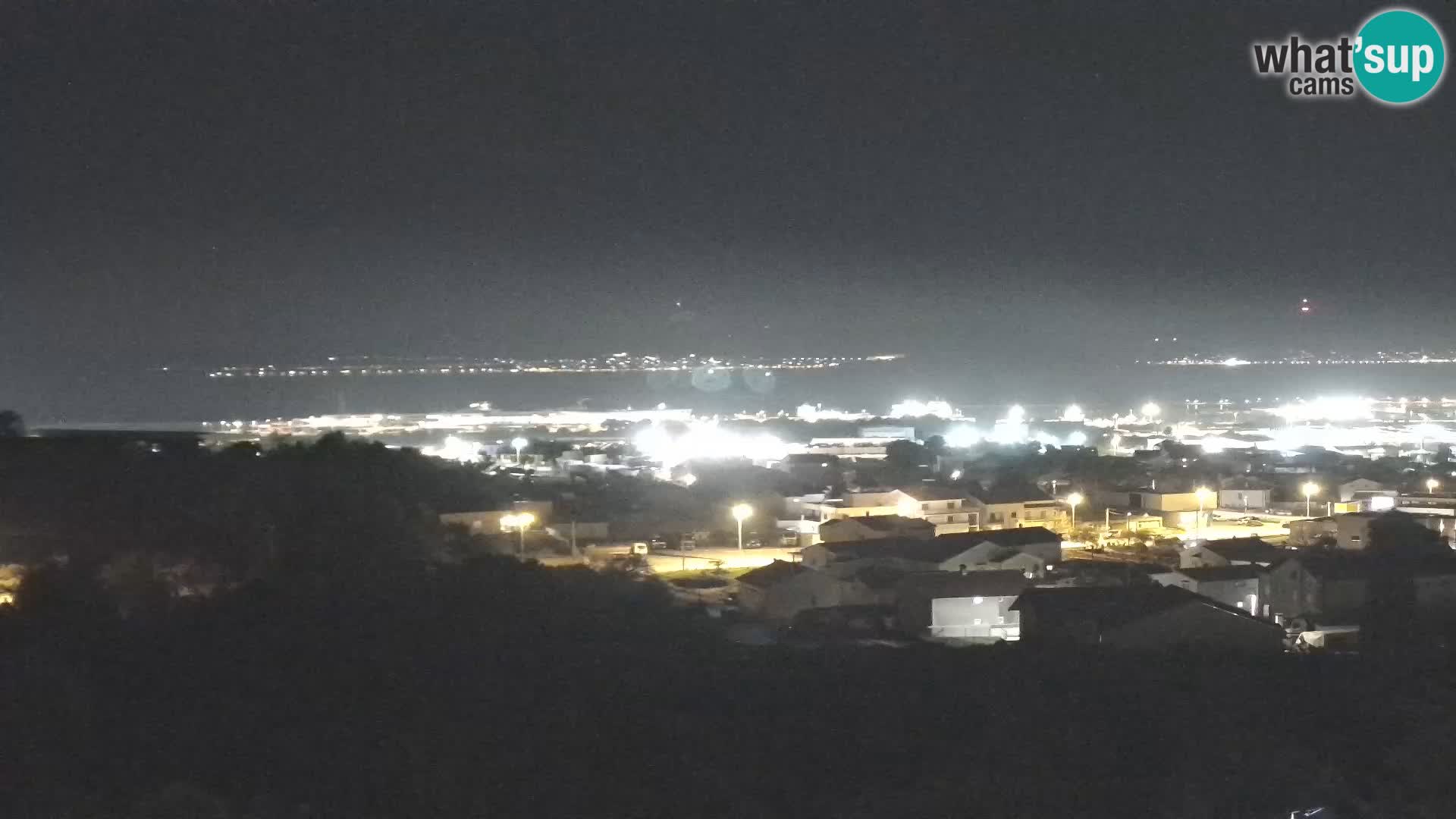 Panoramska web kamera Luke Gaženica u Zadru, Hrvatska