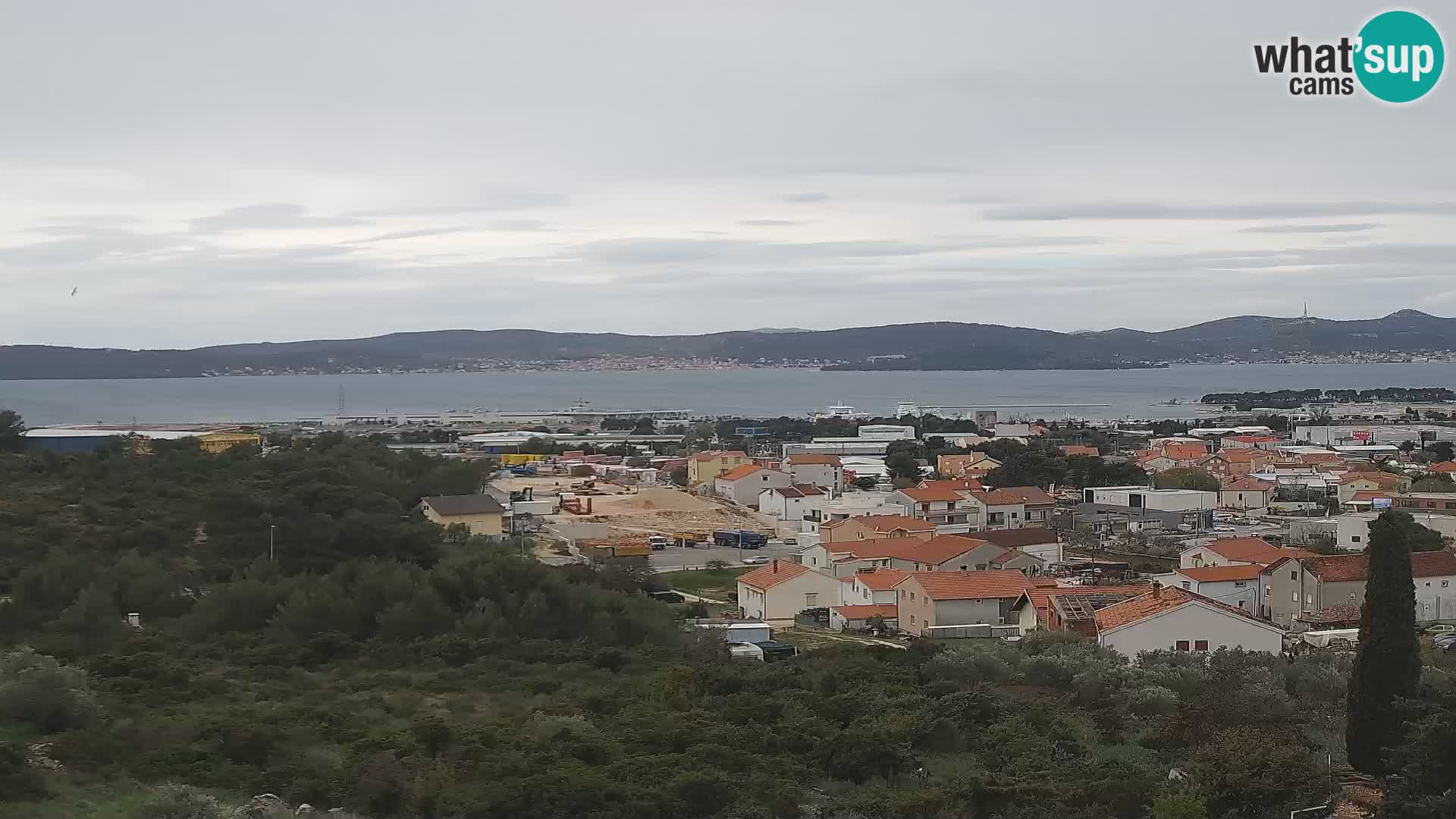 Zadar Port Gazenica Webcam Panorama, Zadar, Croatia