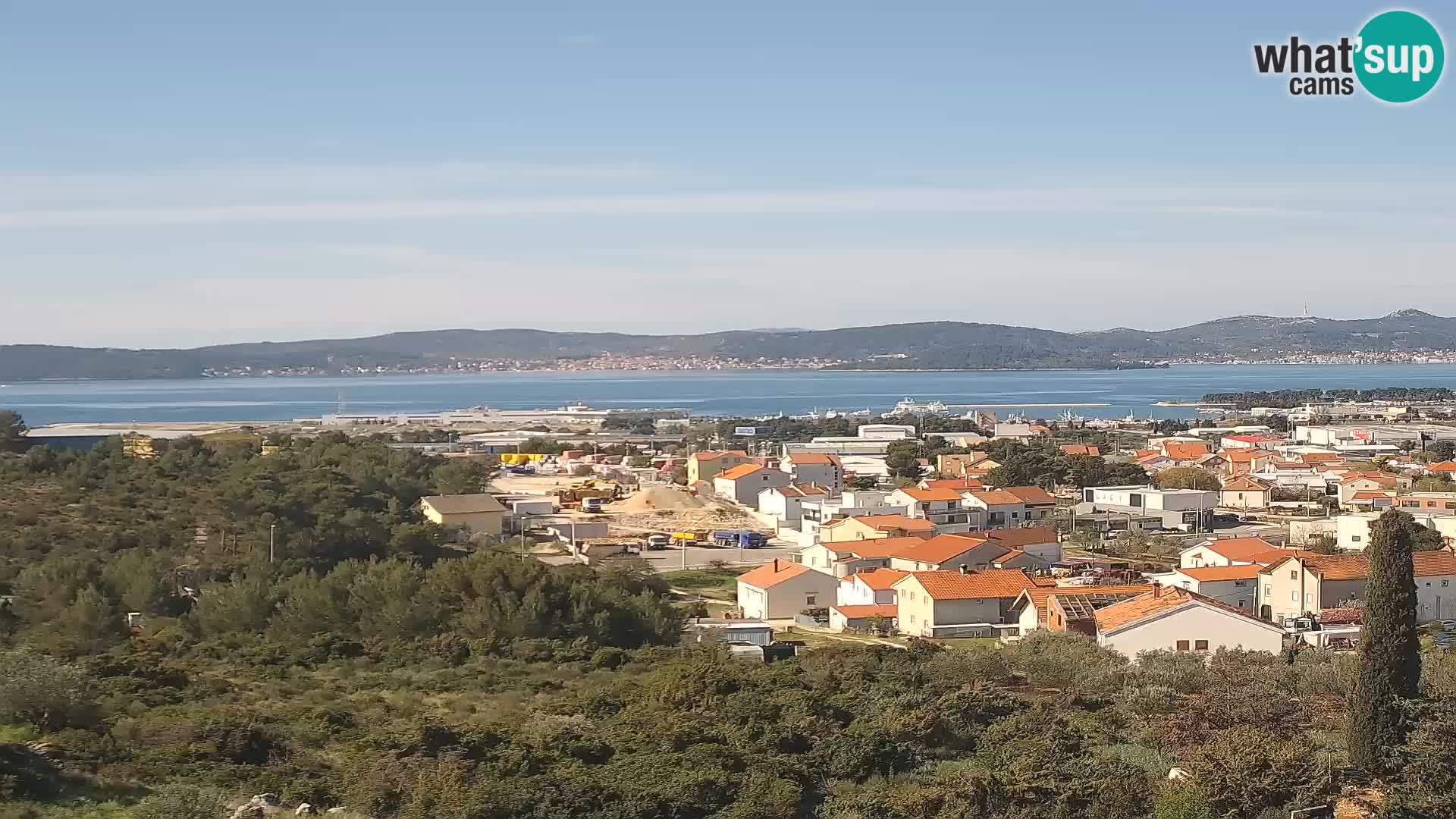 Zadar Port Gazenica Webcam Panorama, Zadar, Croatia