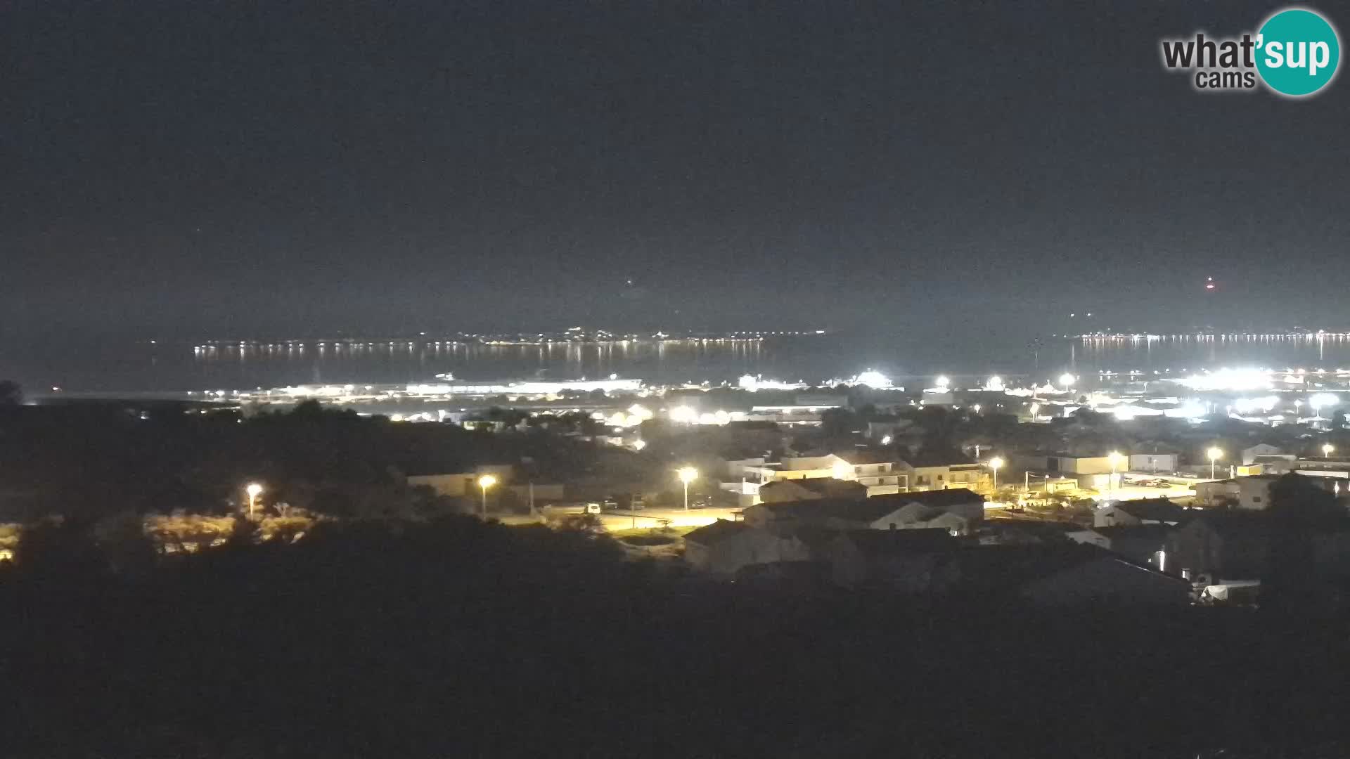 Panorama de la Webcam del Puerto Gazenica de Zadar, Zadar, Croacia