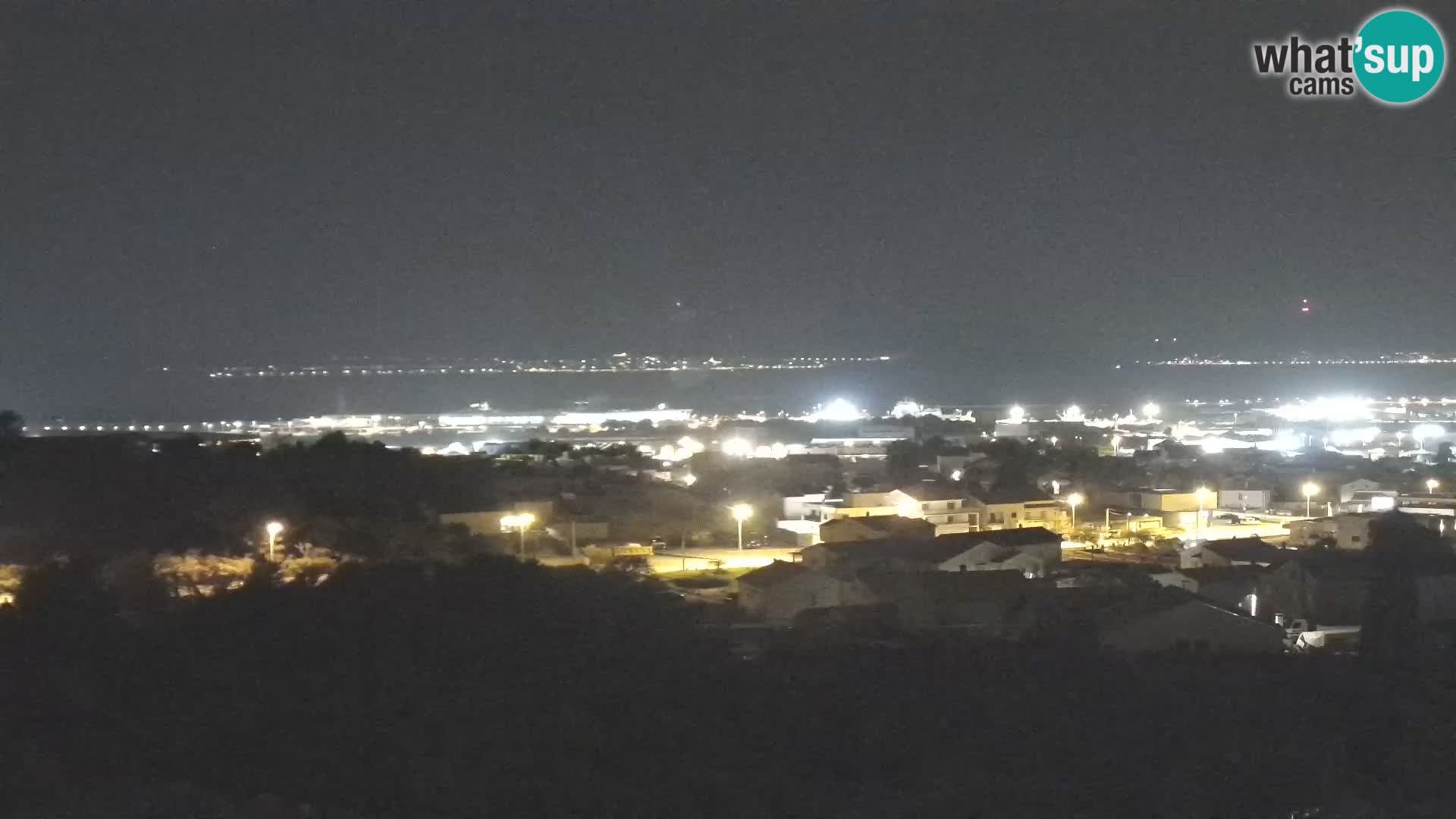 Panorama de la Webcam del Puerto Gazenica de Zadar, Zadar, Croacia