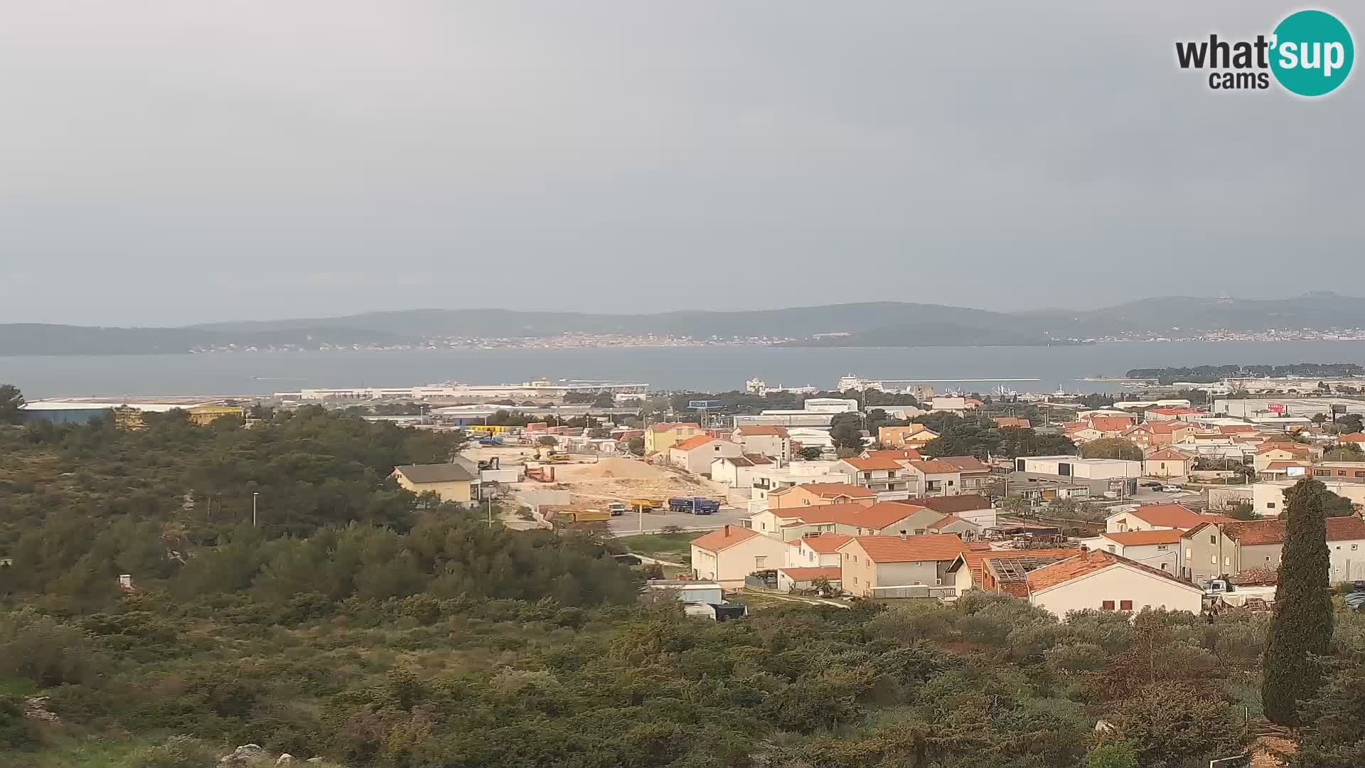 Zadar Port Gazenica Webcam Panorama, Zadar, Croatie