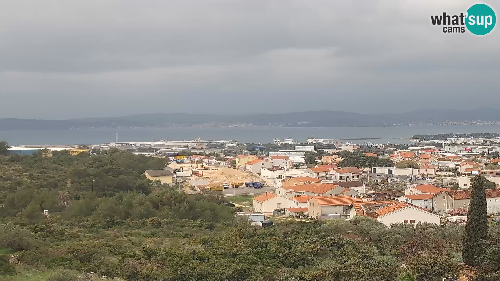 Zadar Port Gazenica Webcam Panorama, Zadar, Croatia