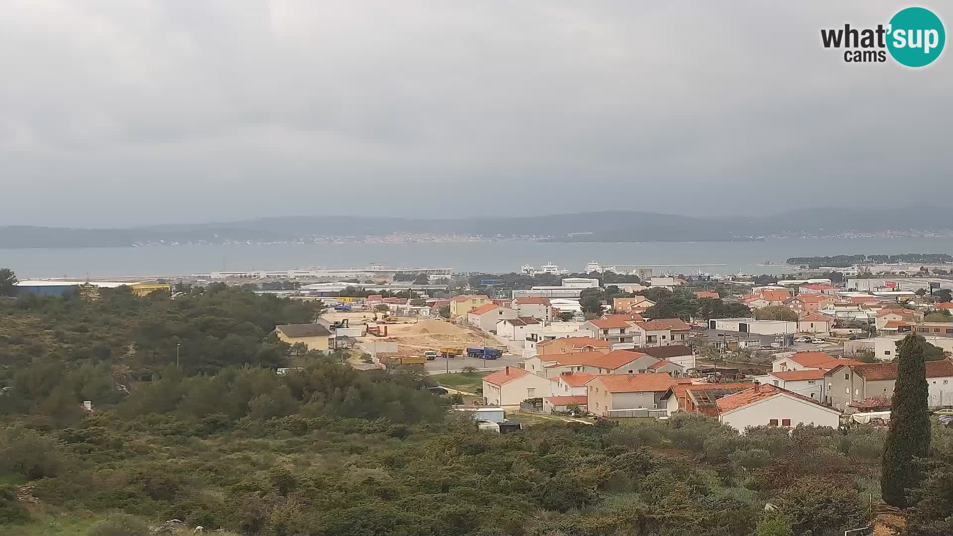 Zadar Port Gazenica Webcam Panorama, Zadar, Croatie