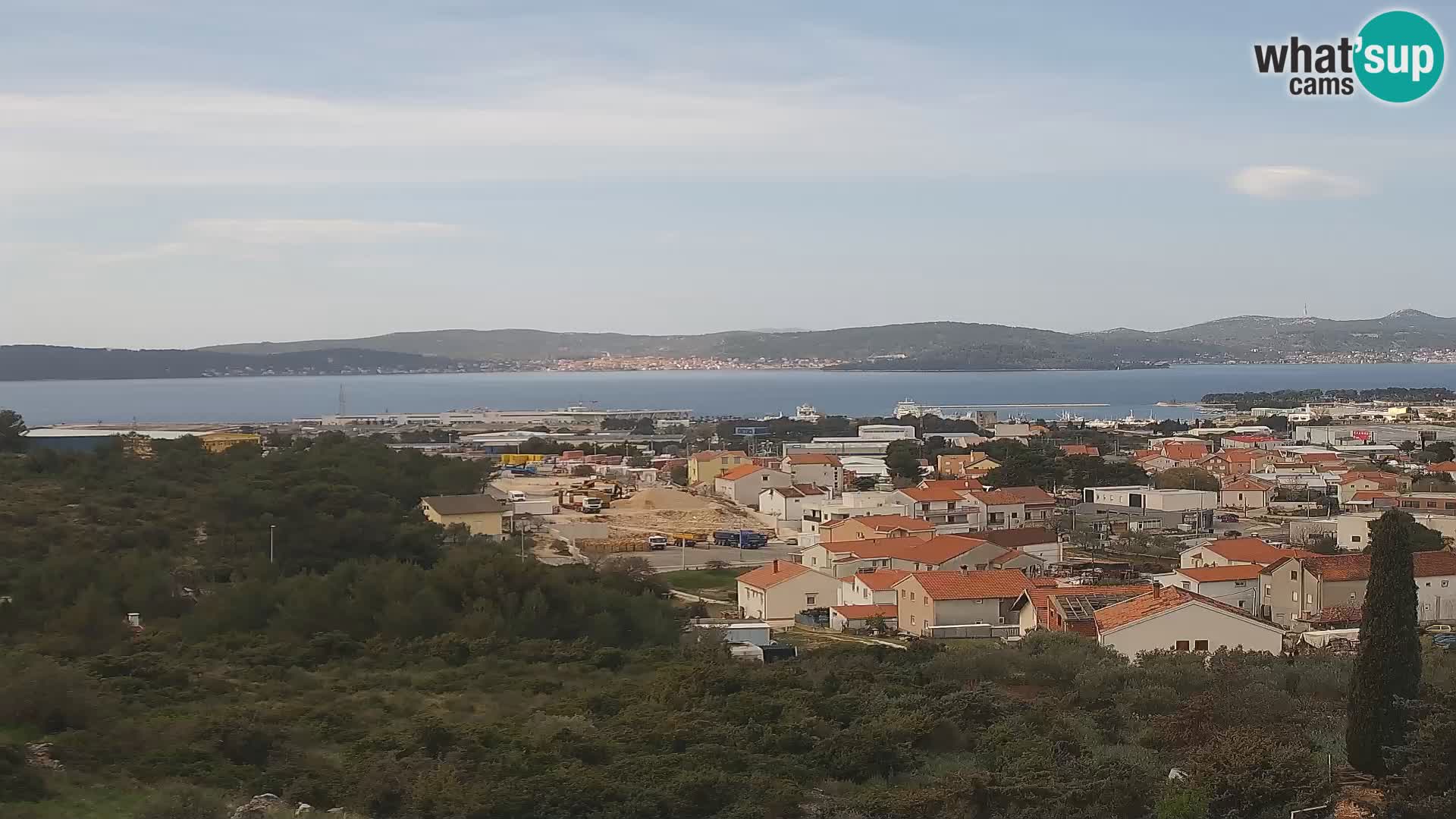Zadar Port Gazenica Webcam Panorama, Zadar, Croatie