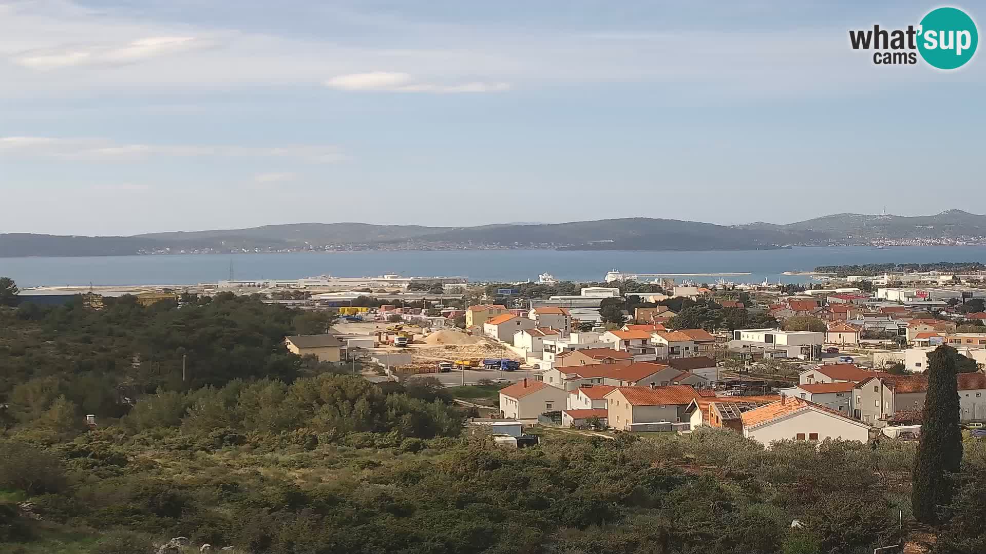 Zadar Port Gazenica Webcam Panorama, Zadar, Kroatien