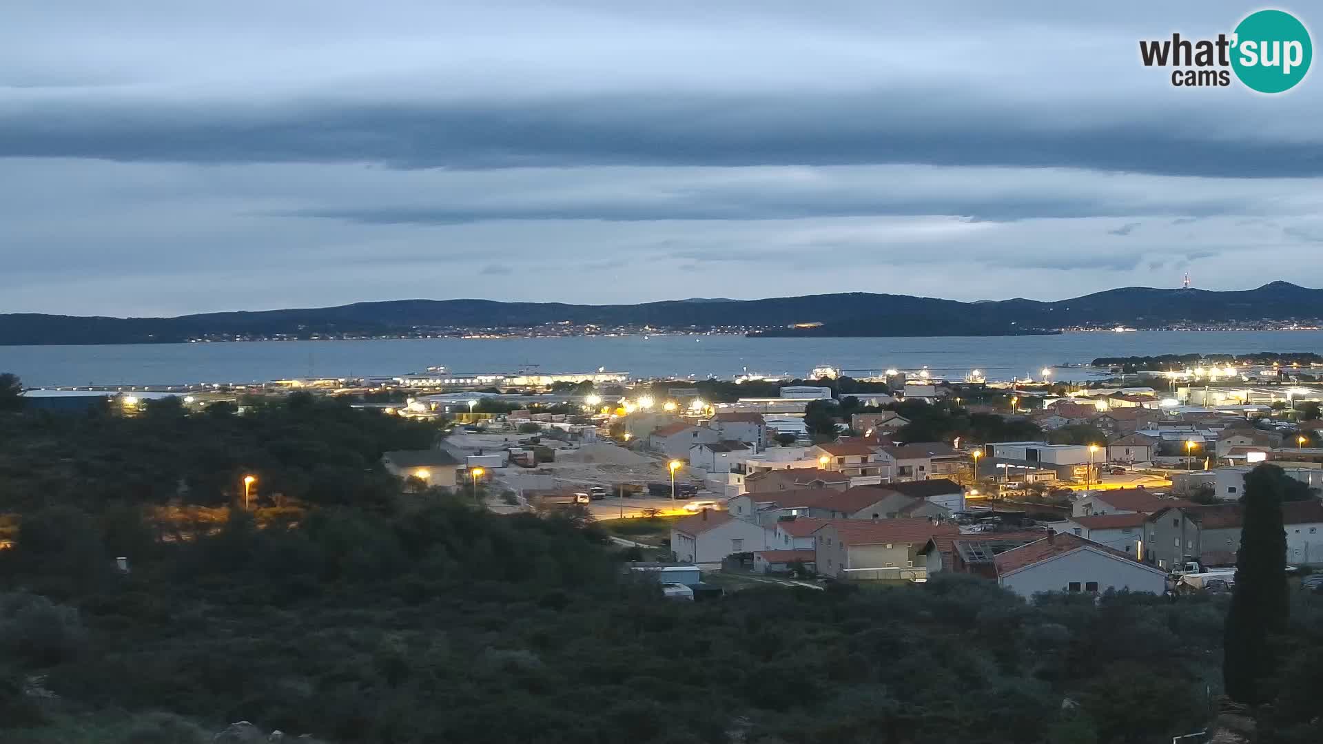 Zadar Port Gazenica Webcam Panorama, Zadar, Croatia
