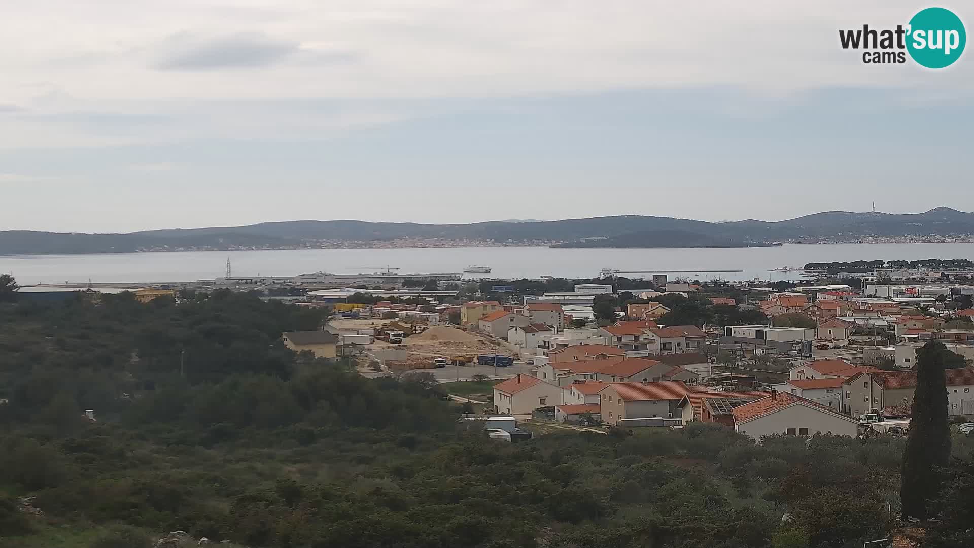 Zadar Port Gazenica Webcam Panorama, Zadar, Croatia