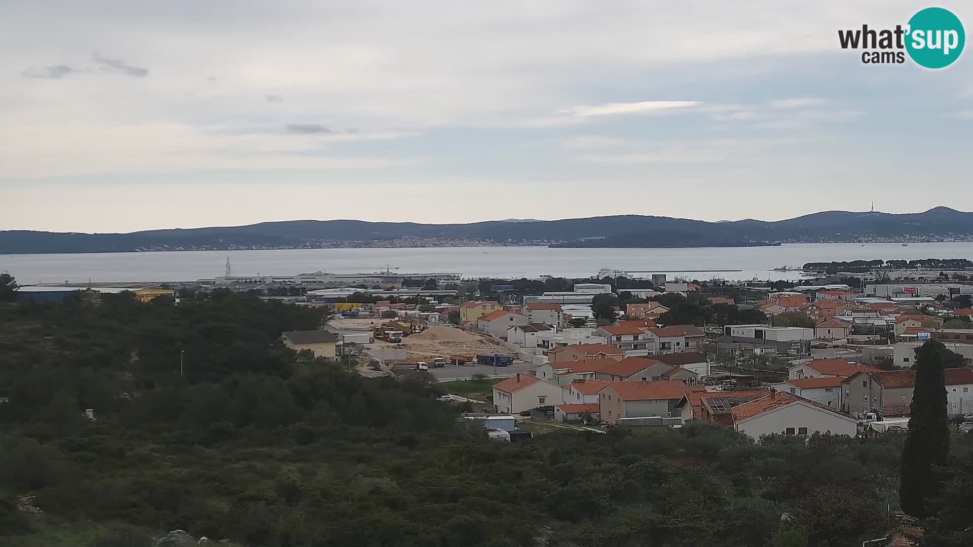 Zadar Port Gazenica Webcam Panorama, Zadar, Croatie