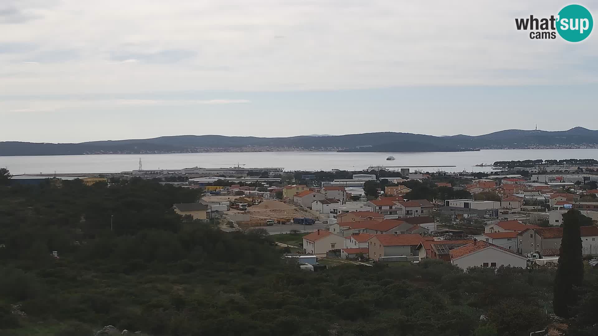 Zadar Port Gazenica Webcam Panorama, Zadar, Kroatien