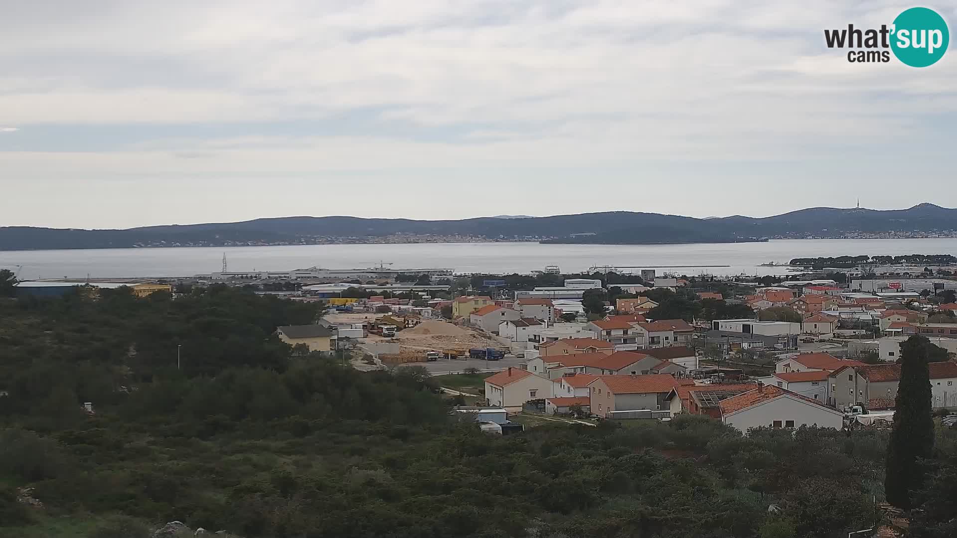 Zadar Port Gazenica Webcam Panorama, Zadar, Croatie