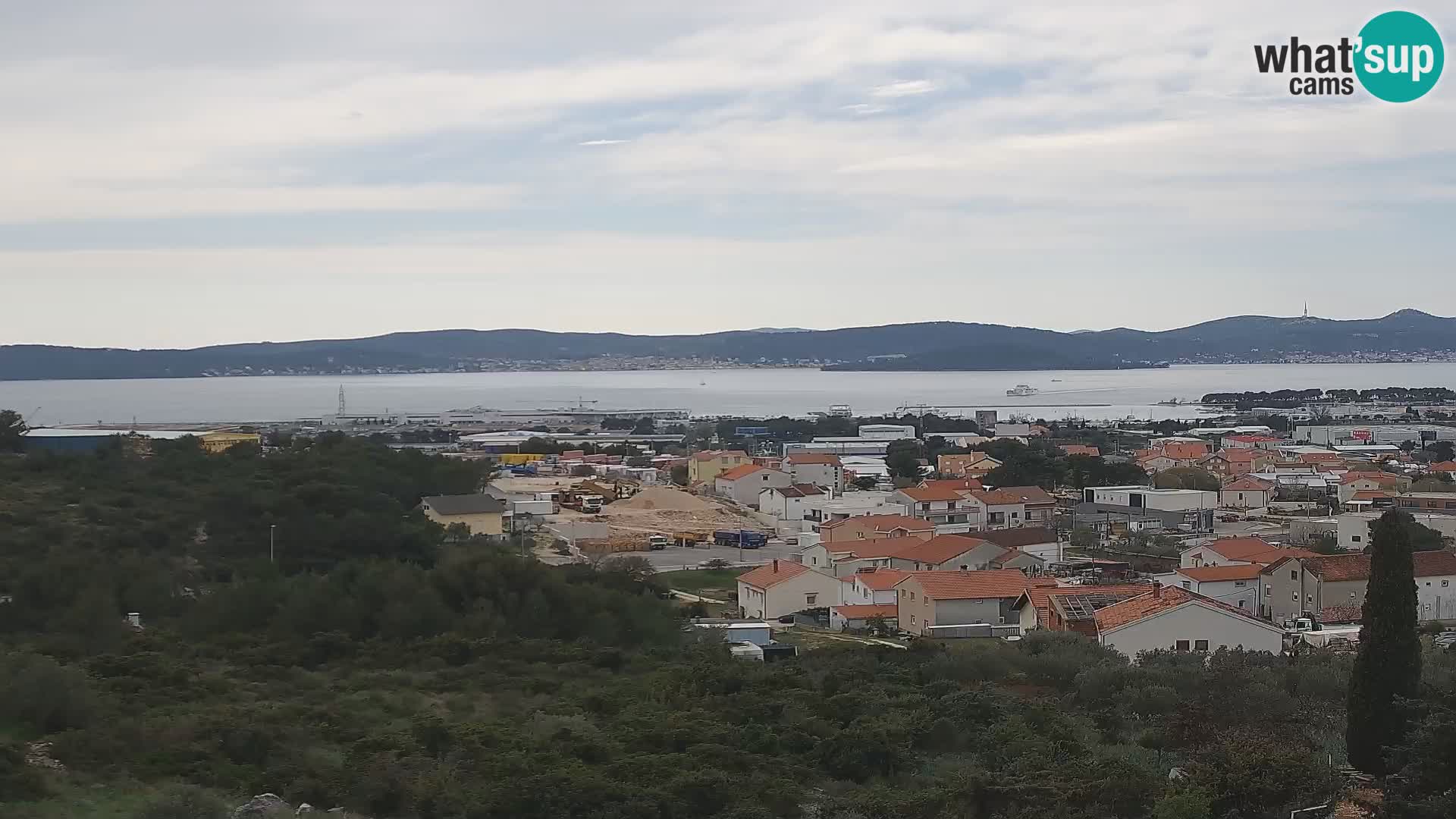 Zadar Port Gazenica Webcam Panorama, Zadar, Croatia