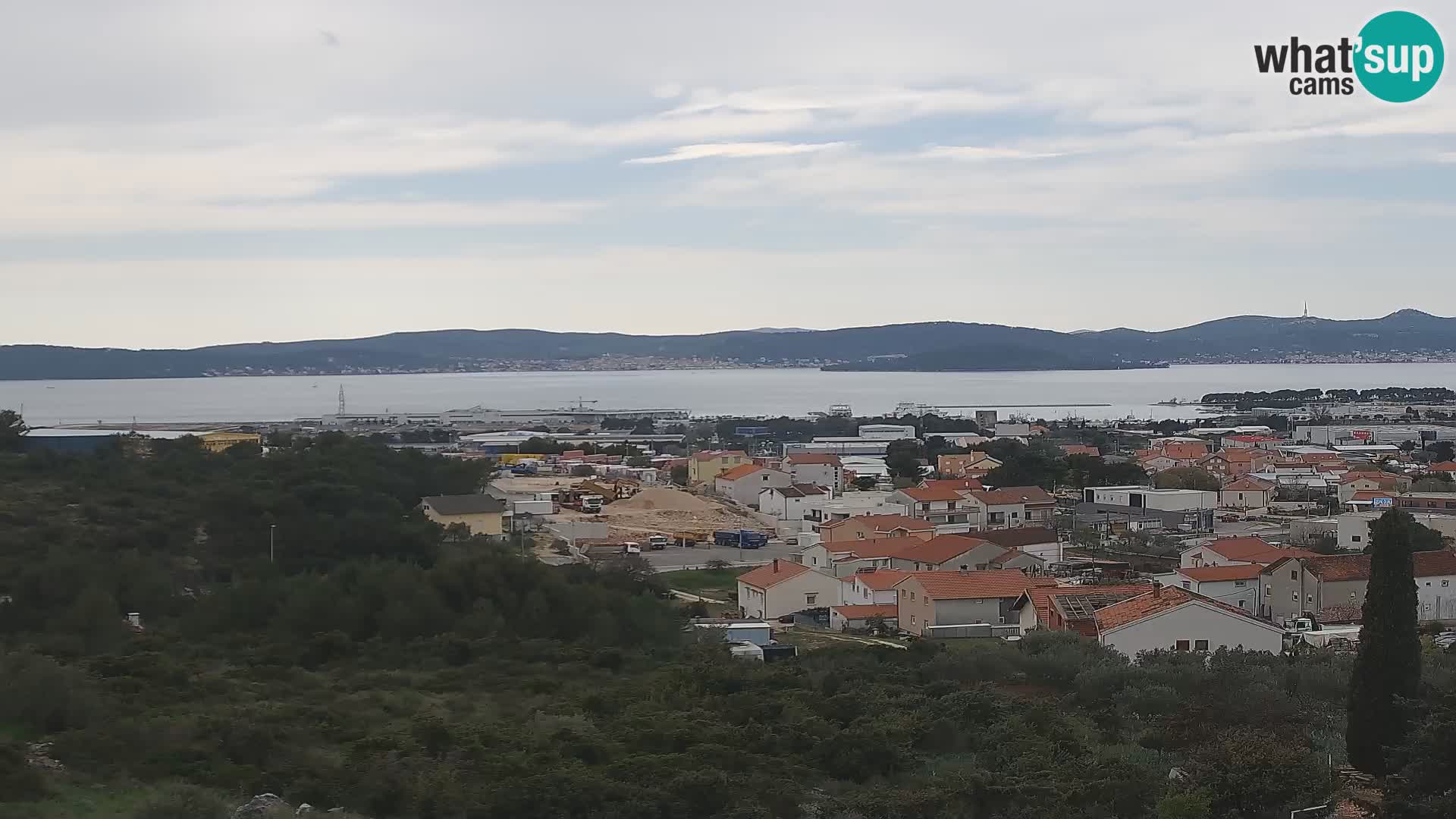 Zadar Port Gazenica Webcam Panorama, Zadar, Croatie