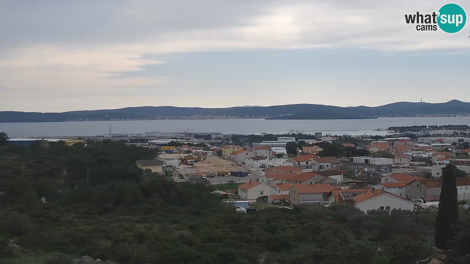 Zadar Port Gazenica Webcam Panorama, Zadar, Croatia