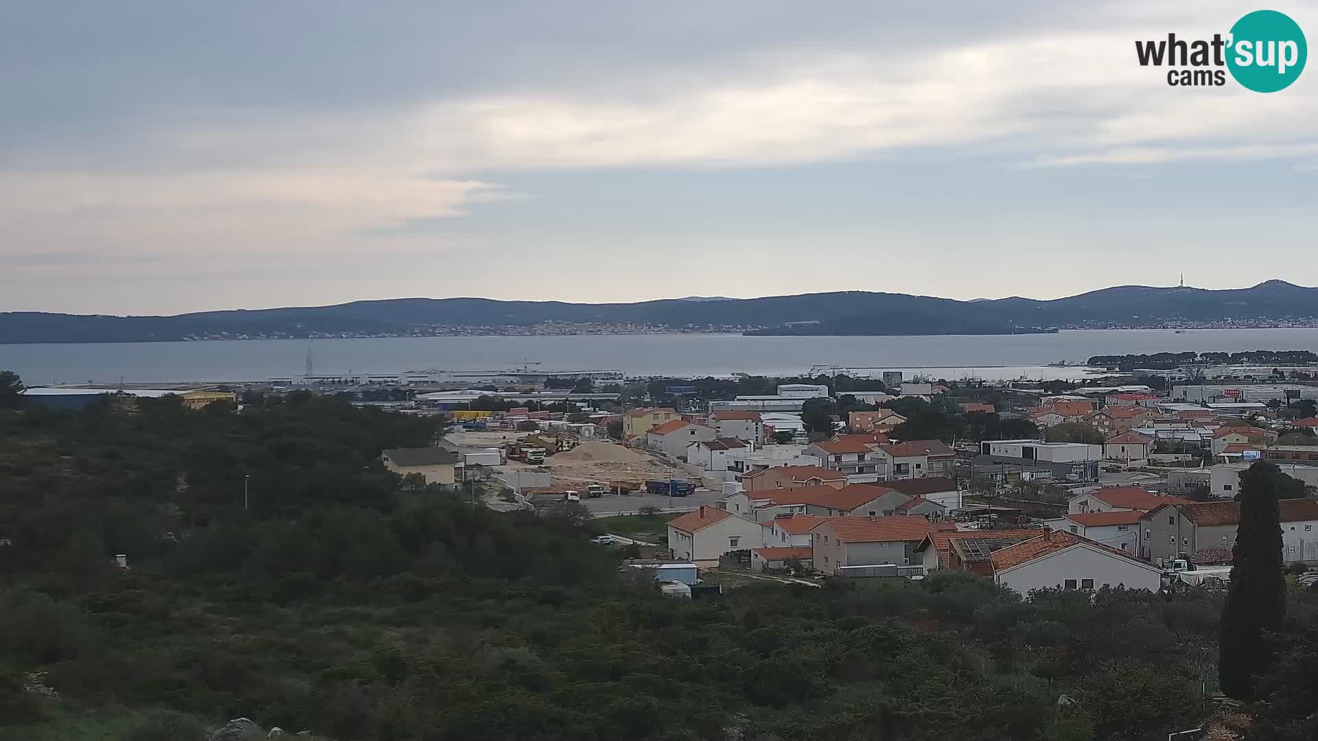 Zadar Port Gazenica Webcam Panorama, Zadar, Croatie