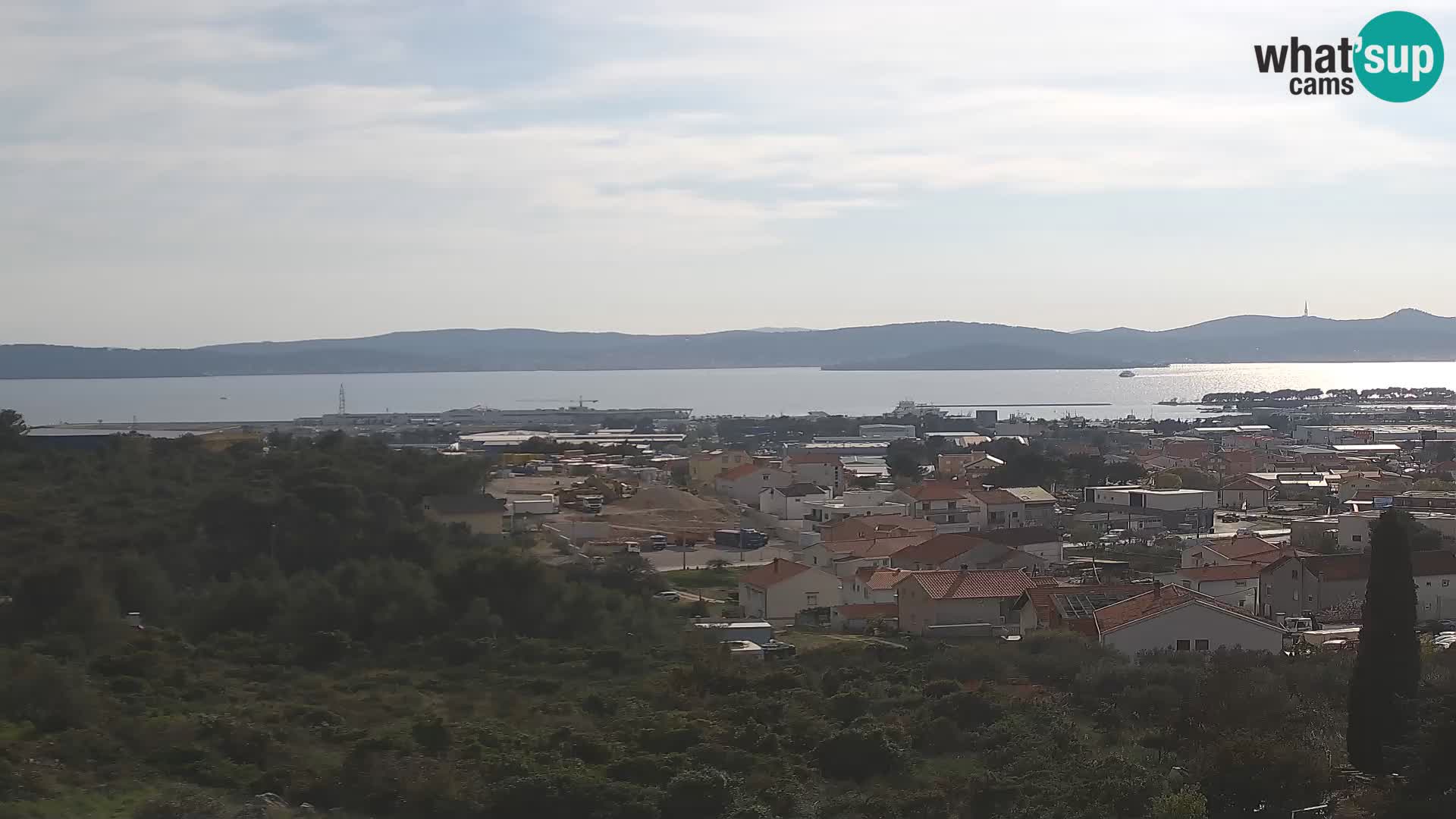 Zadar Port Gazenica Webcam Panorama, Zadar, Kroatien