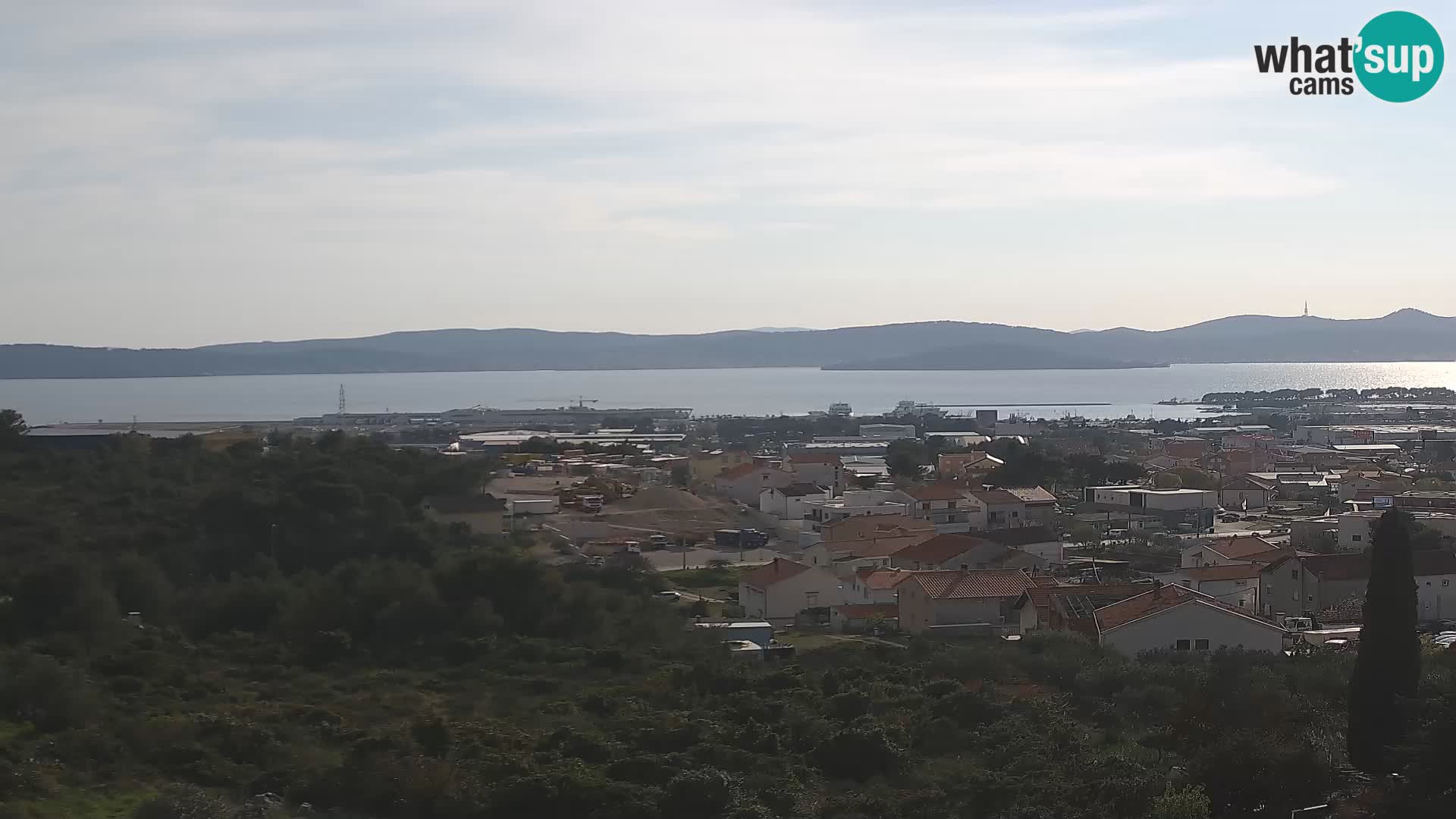 Zadar Port Gazenica Webcam Panorama, Zadar, Kroatien