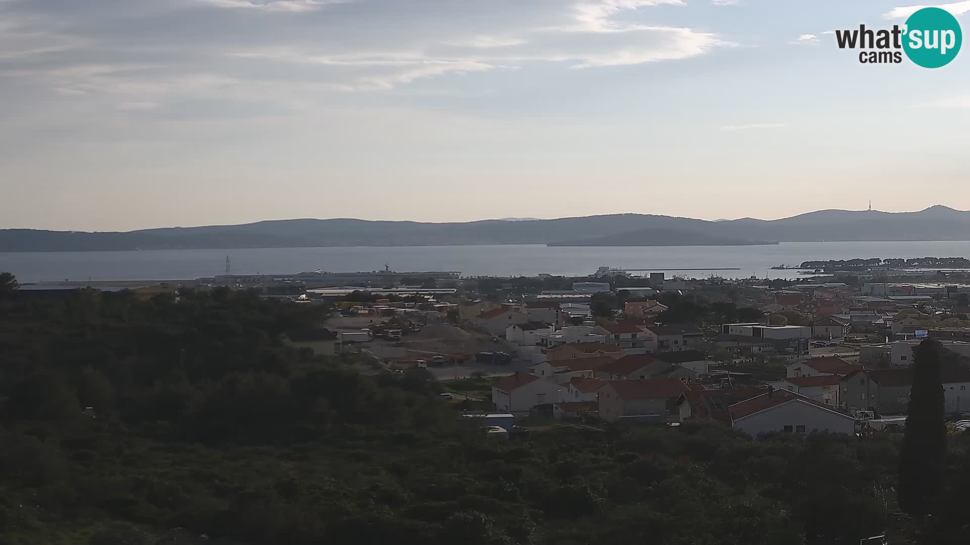 Zadar Port Gazenica Webcam Panorama, Zadar, Croatia