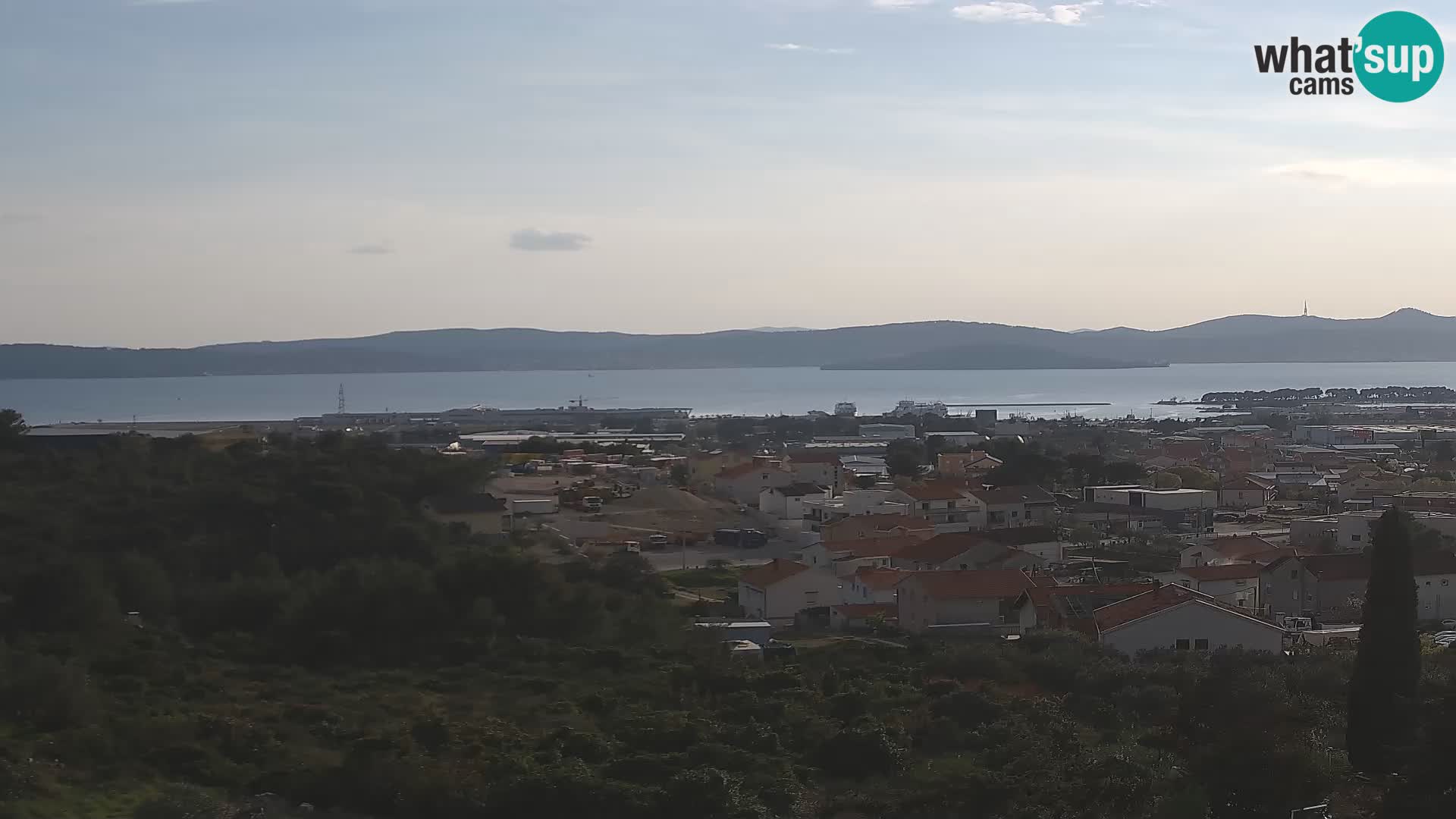 Panorama de la Webcam del Puerto Gazenica de Zadar, Zadar, Croacia