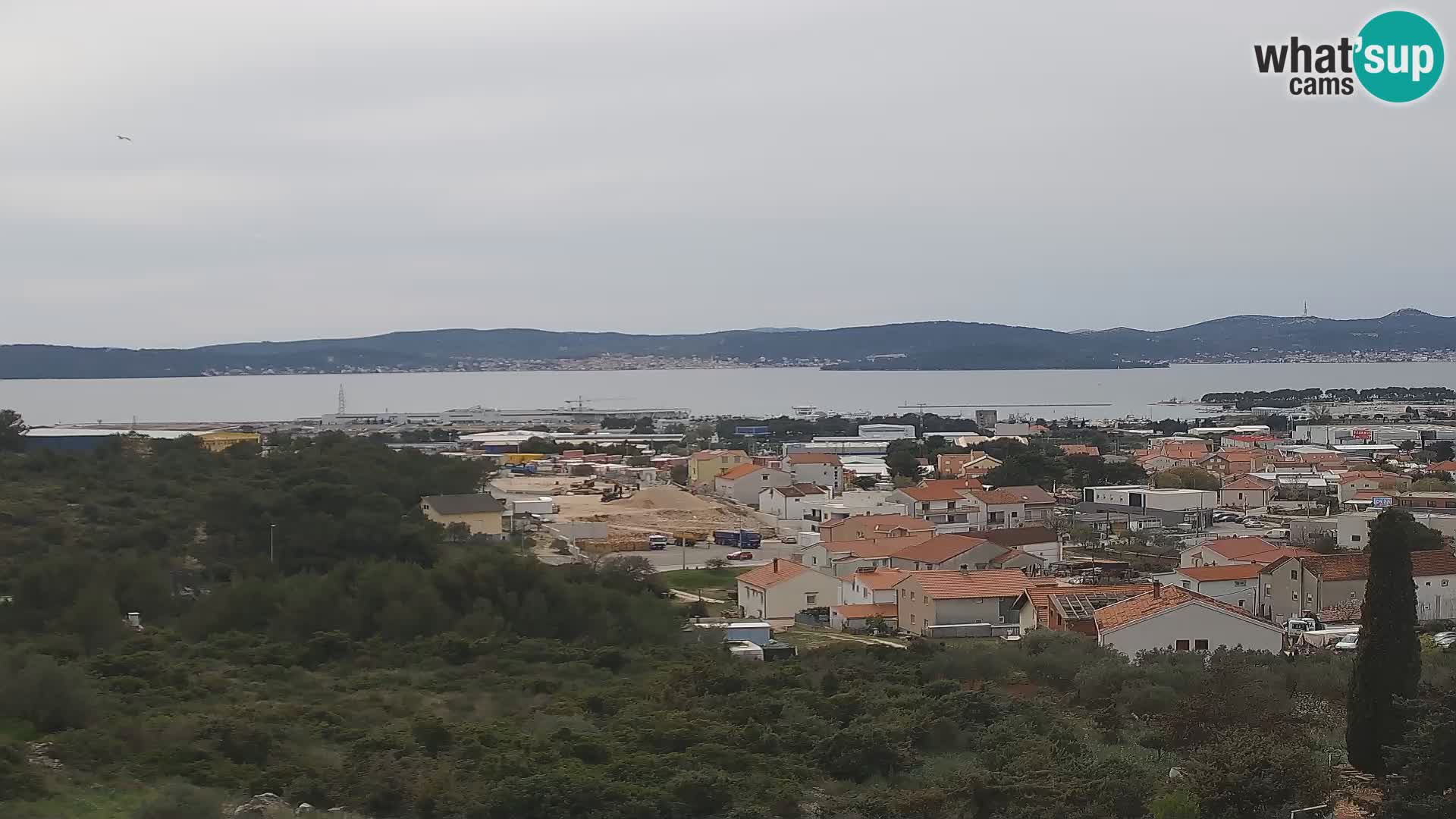 Zadar Port Gazenica Webcam Panorama, Zadar, Croatia