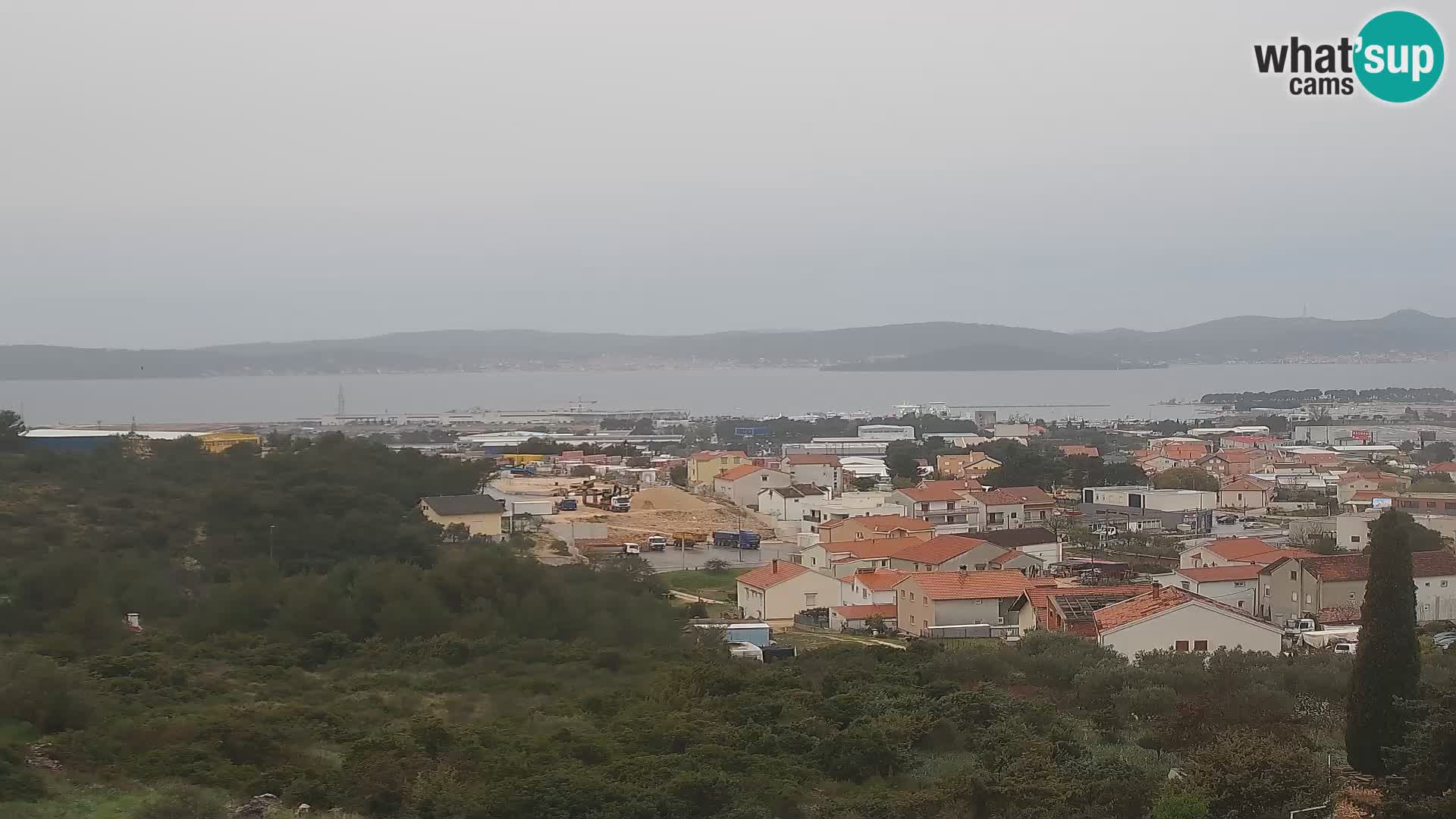 Zadar Port Gazenica Webcam Panorama, Zadar, Croatia