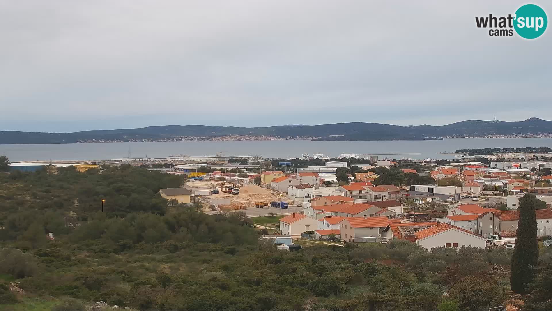Zadar Port Gazenica Webcam Panorama, Zadar, Croatia