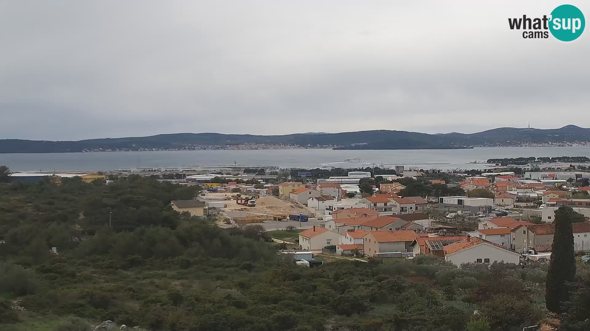 Zadar Port Gazenica Webcam Panorama, Zadar, Croatia