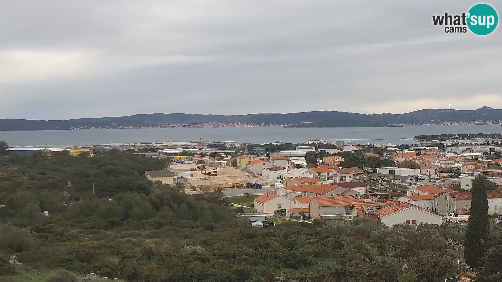Zadar Port Gazenica Webcam Panorama, Zadar, Croatia