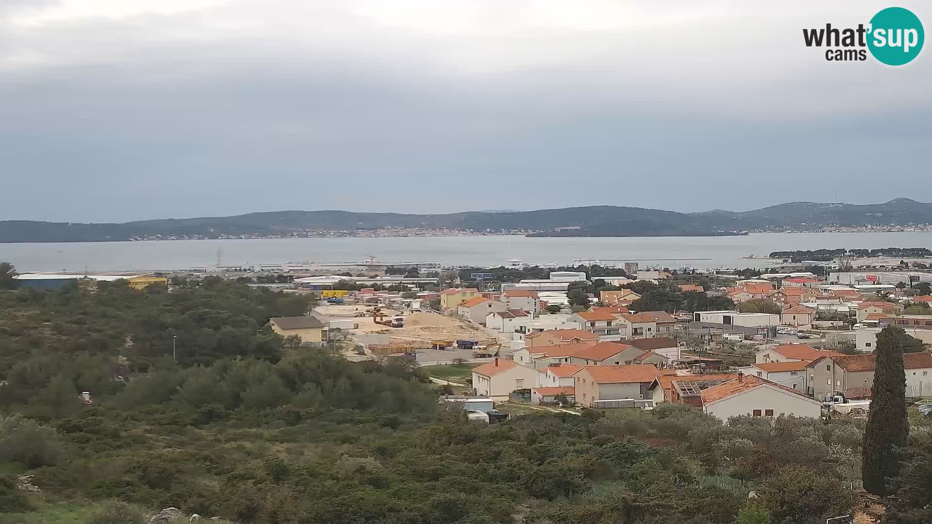 Zadar Port Gazenica Webcam Panorama, Zadar, Croatia