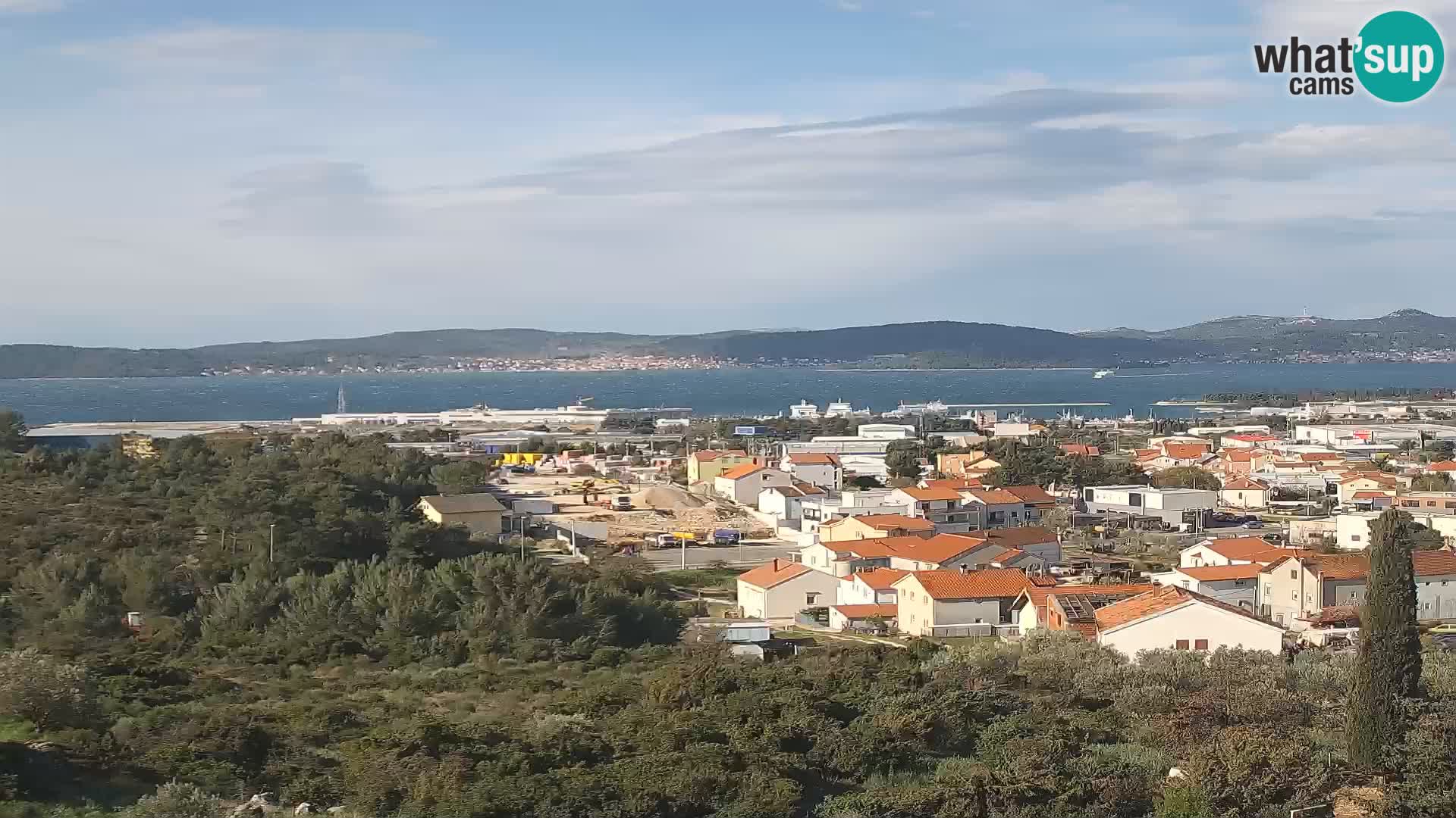Zadar Porto di Gazenica Webcam Panorama, Zara, Croazia