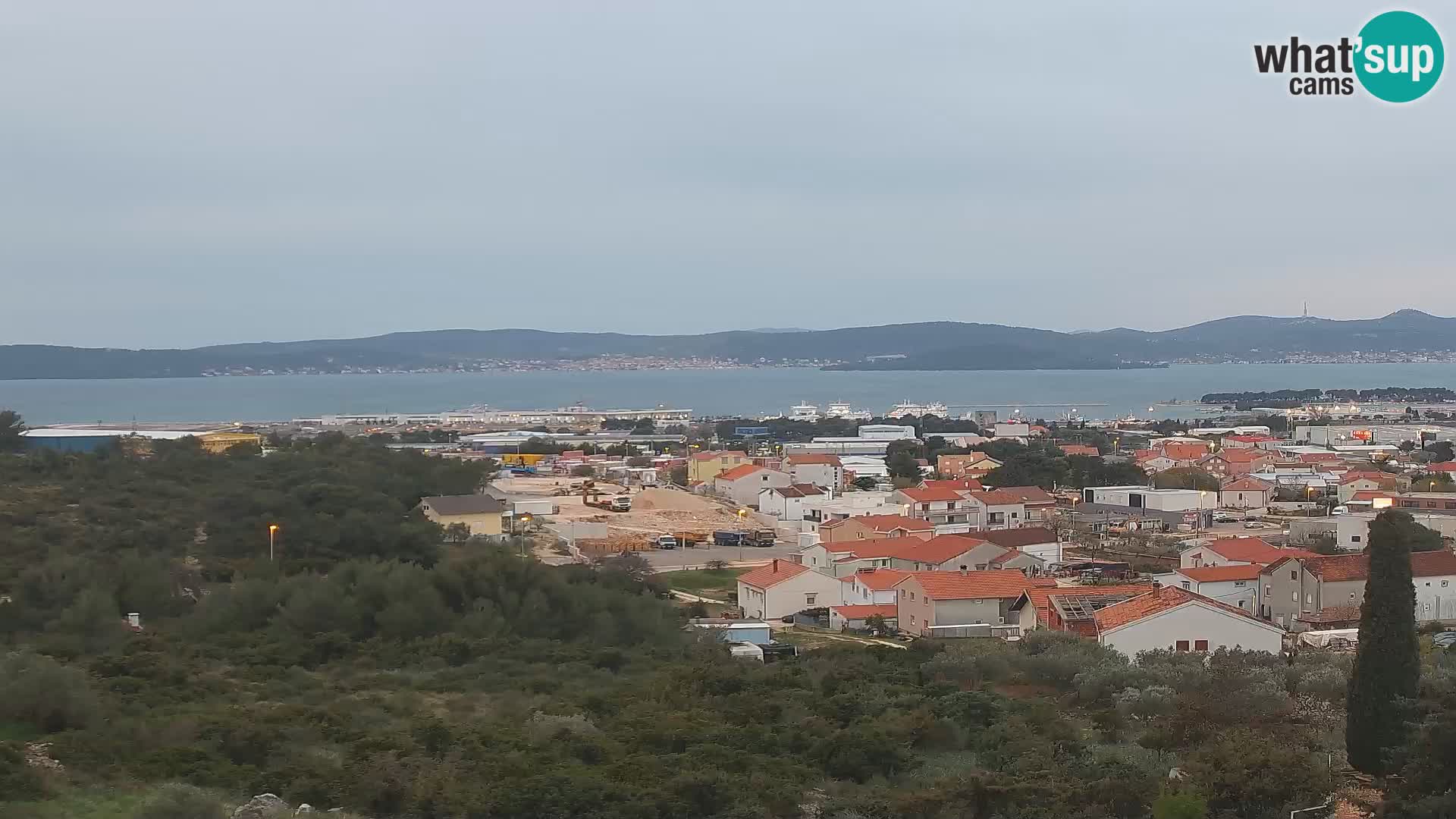 Zadar Port Gazenica Webcam Panorama, Zadar, Croatia