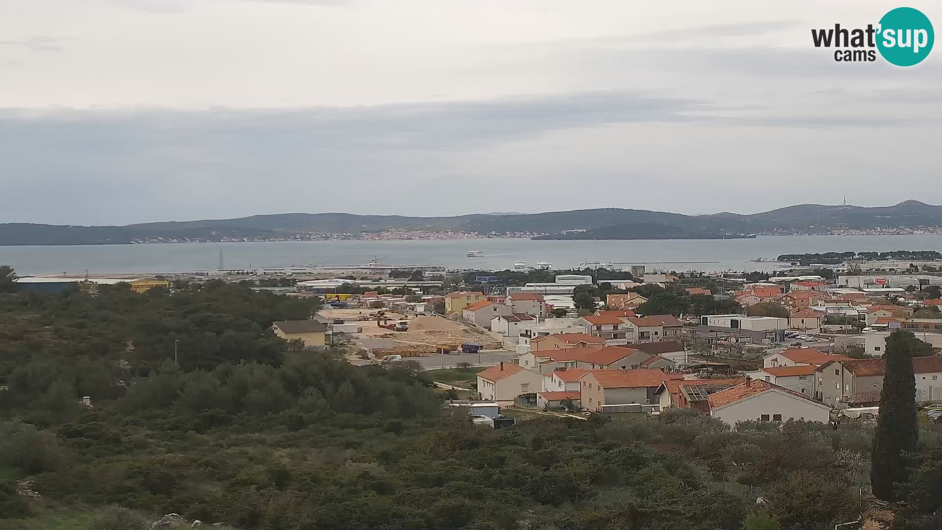 Zadar Port Gazenica Webcam Panorama, Zadar, Croatia