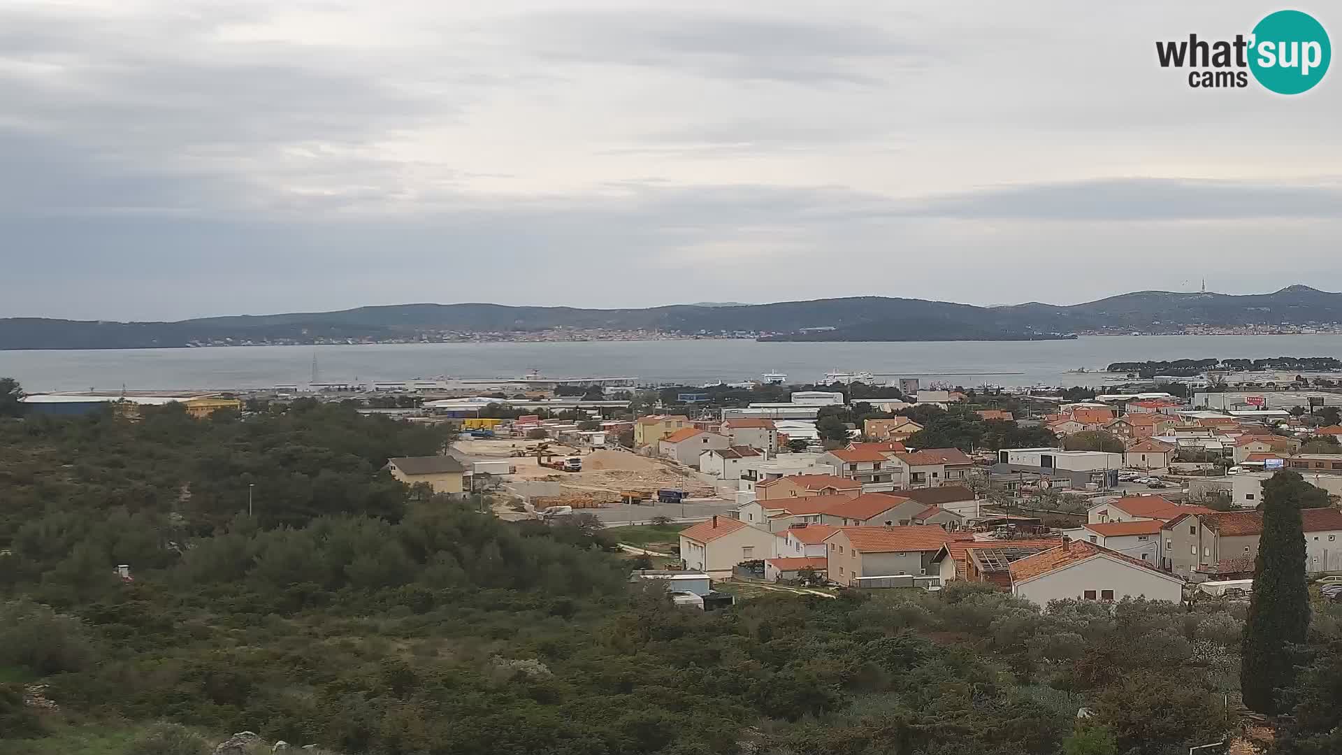 Zadar Port Gazenica Webcam Panorama, Zadar, Croatia