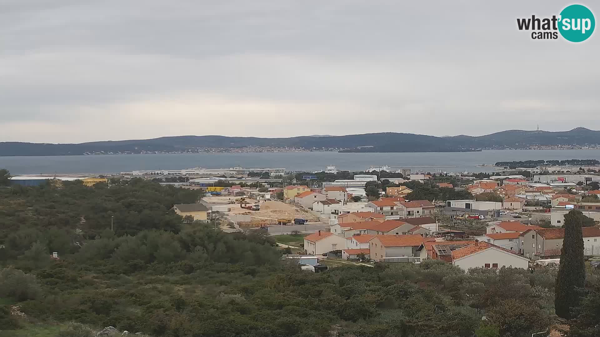 Zadar Port Gazenica Webcam Panorama, Zadar, Croatia