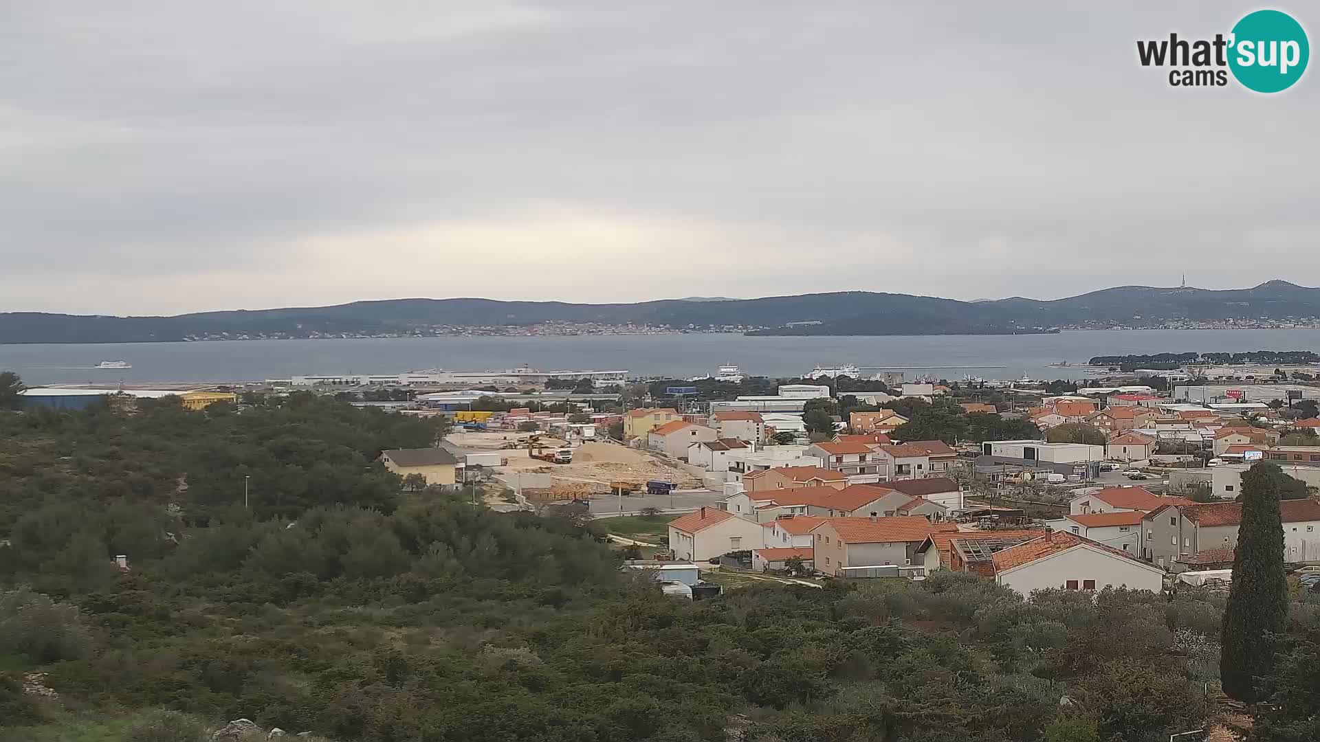 Zadar Port Gazenica Webcam Panorama, Zadar, Croatia