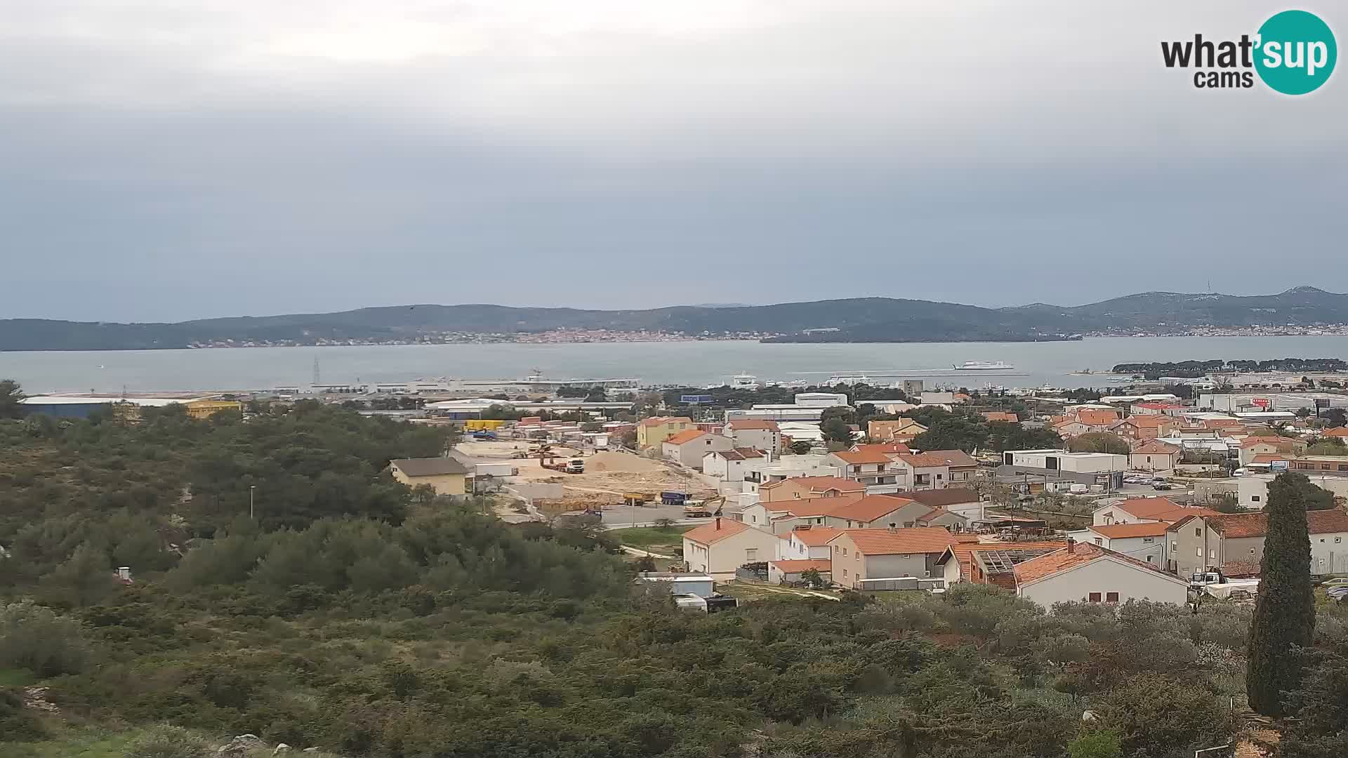 Zadar Port Gazenica Webcam Panorama, Zadar, Croatia
