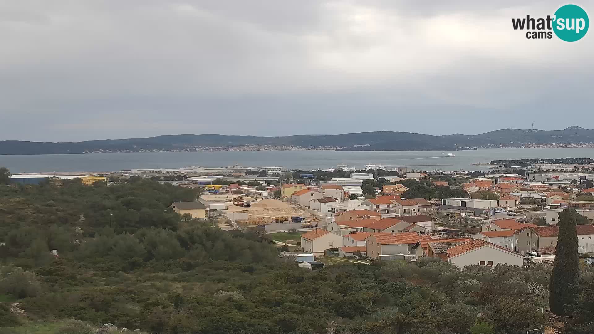 Zadar Port Gazenica Webcam Panorama, Zadar, Croatia